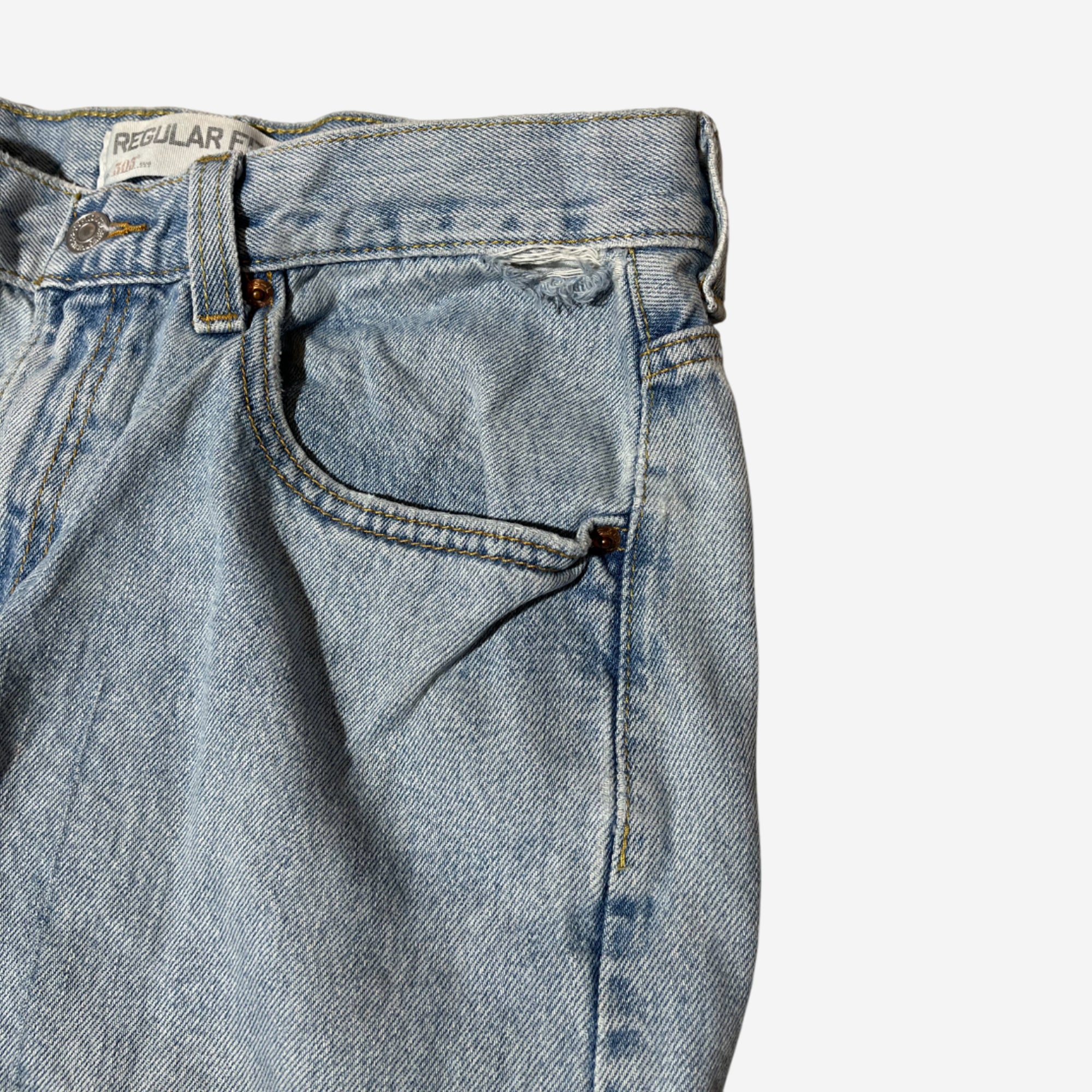 505' Regular Fit Jeans (W32 x L30)