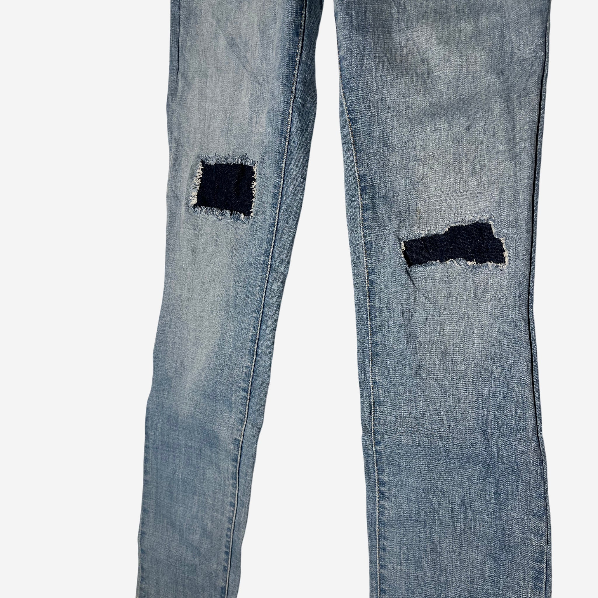 724' High Rise Straight Jeans (W27 x L32) - Evinto