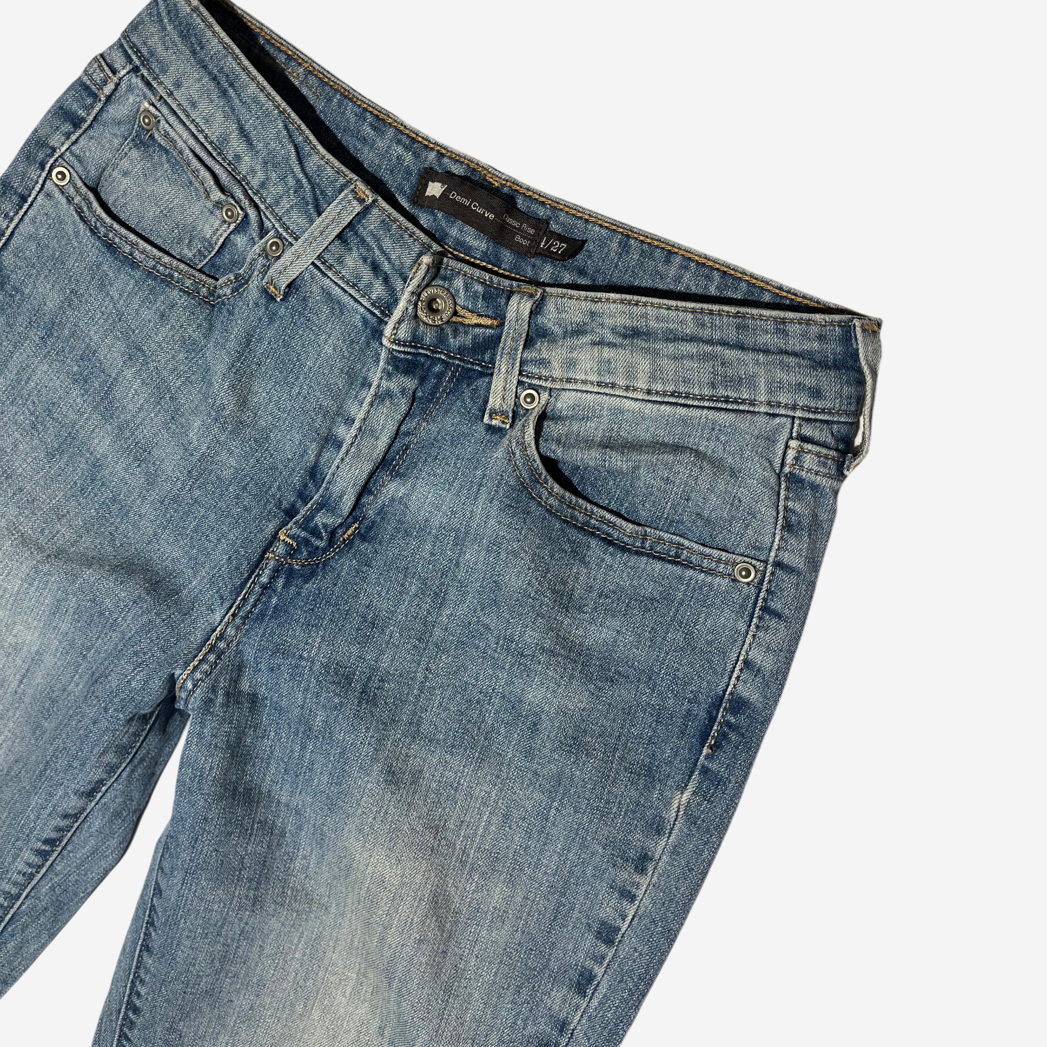Classic Rise Bootcut Jeans (W27 x L32) - Evinto