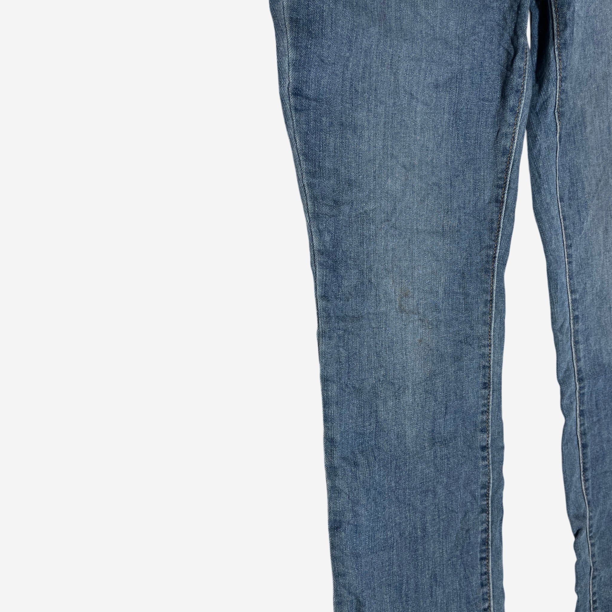 Mid Rise Straight Jeans (W29 x L32) - Evinto