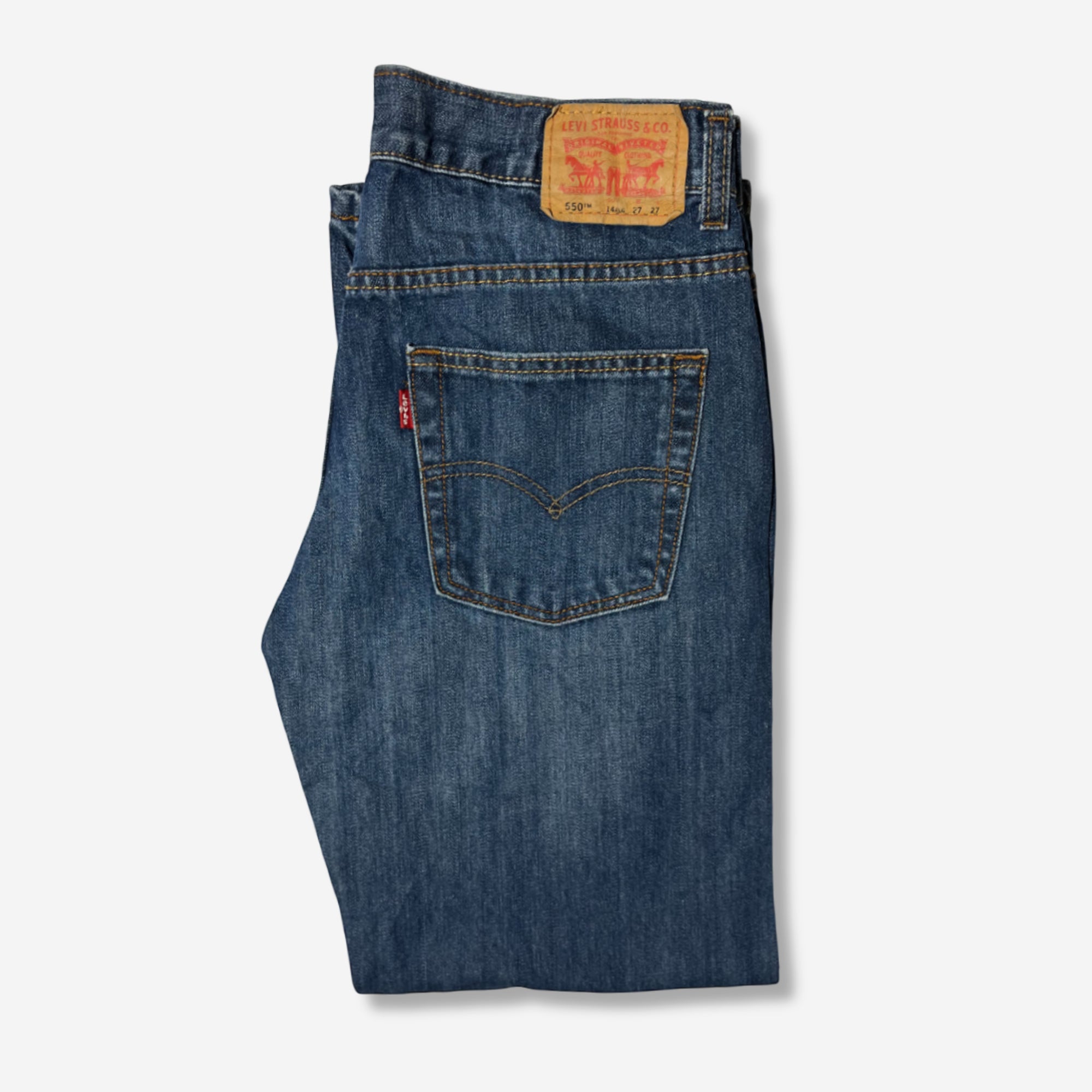 550' Relaxed Fit Jeans (W27 x L27)