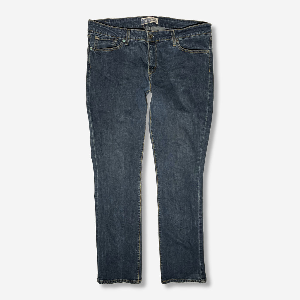 Mid Rise Straight Jeans (W34 x L32) - Evinto
