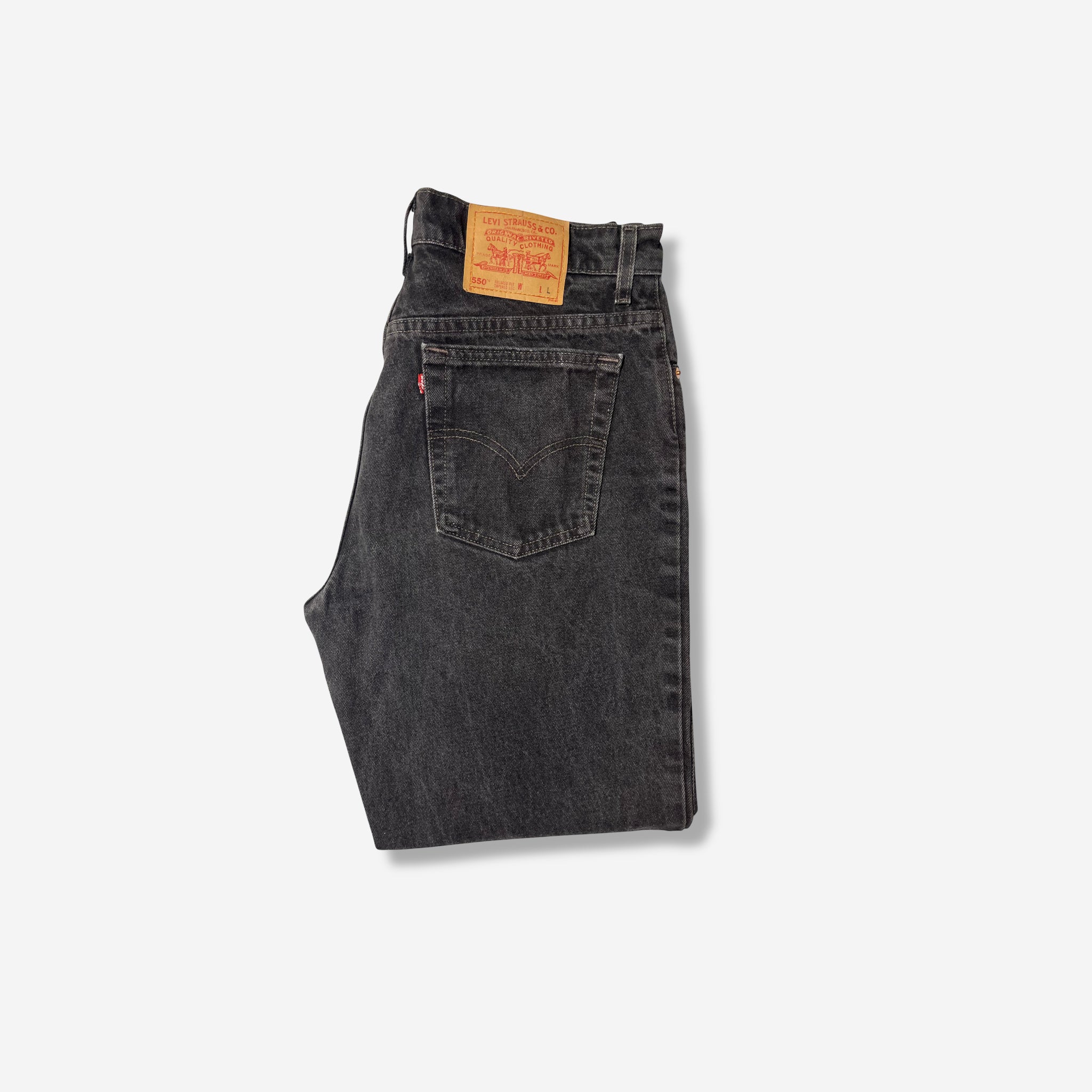 550' Relaxed Fit Jeans (W34 x L30)