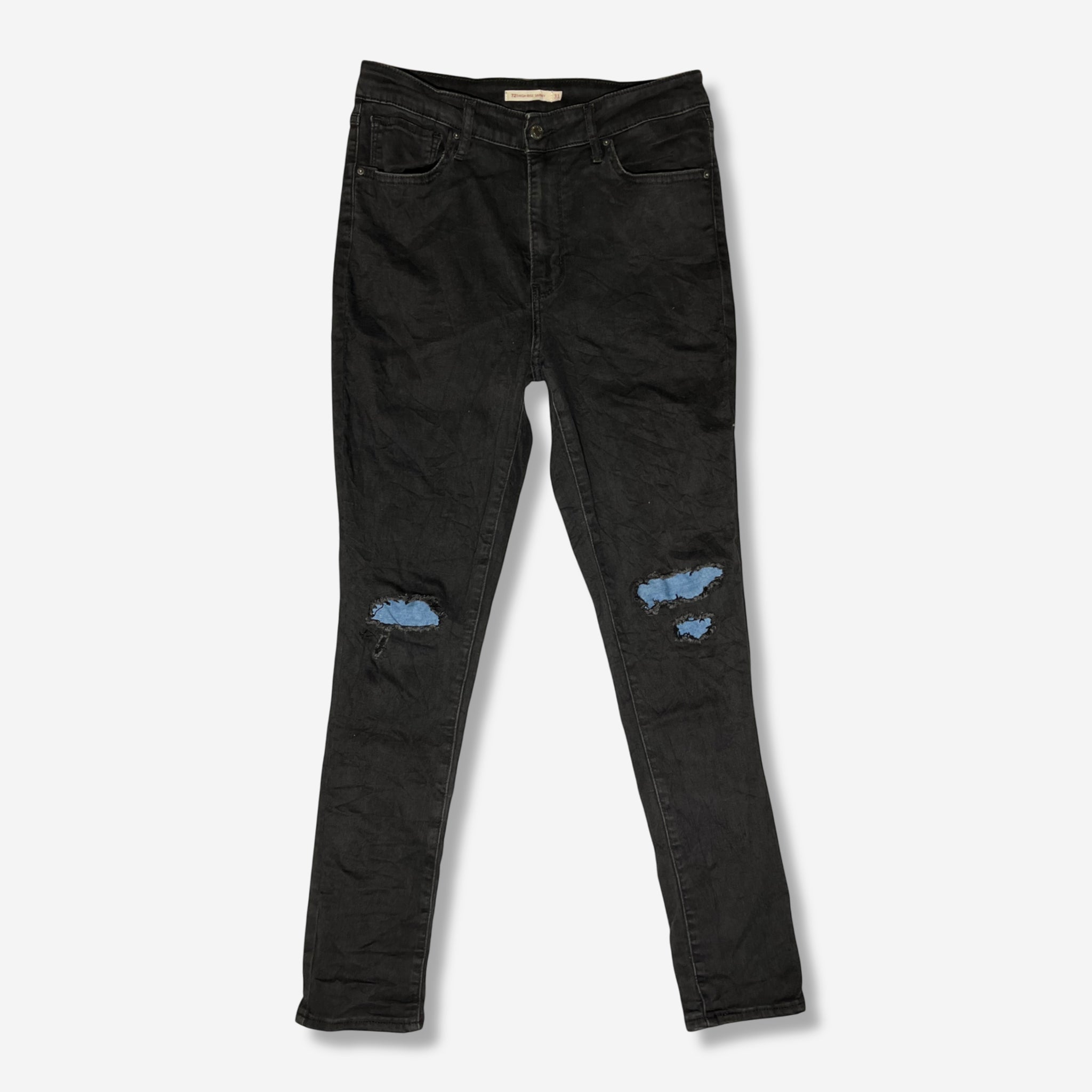 721' High Rise Skinny Jeans (W31 x L30) - Evinto