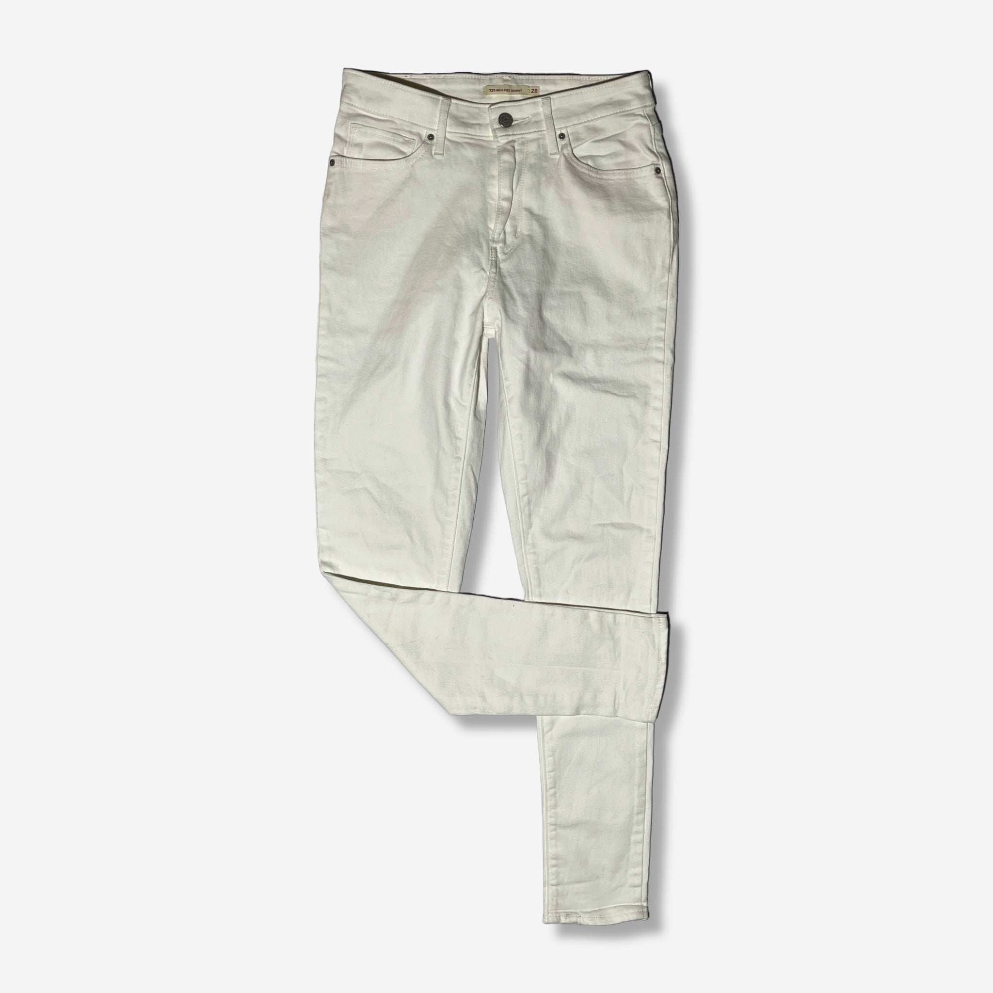 721' High Rise Skinny Jeans (W28 x L30) - Evinto