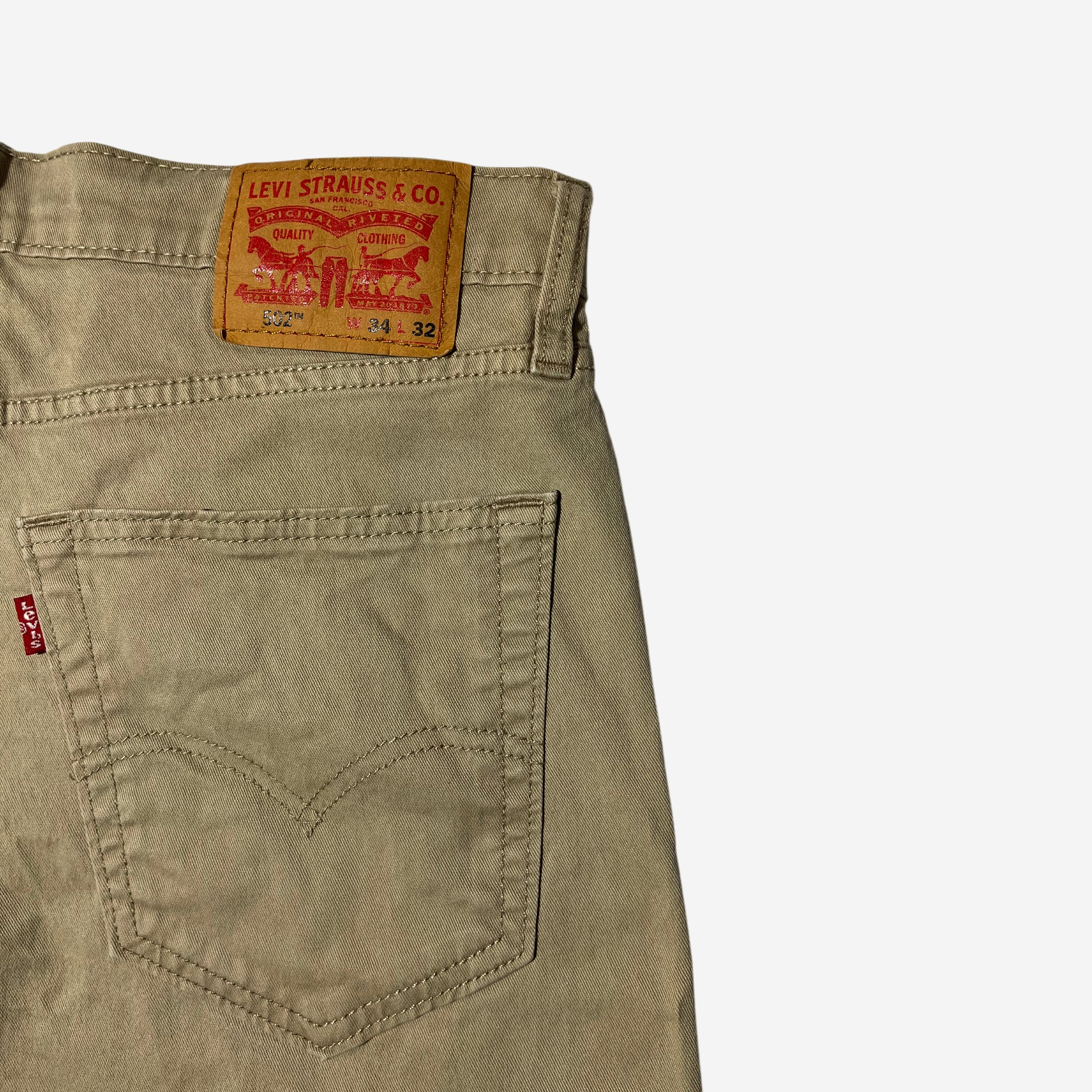 502' Tapered Fit Jeans (W34 x L32)