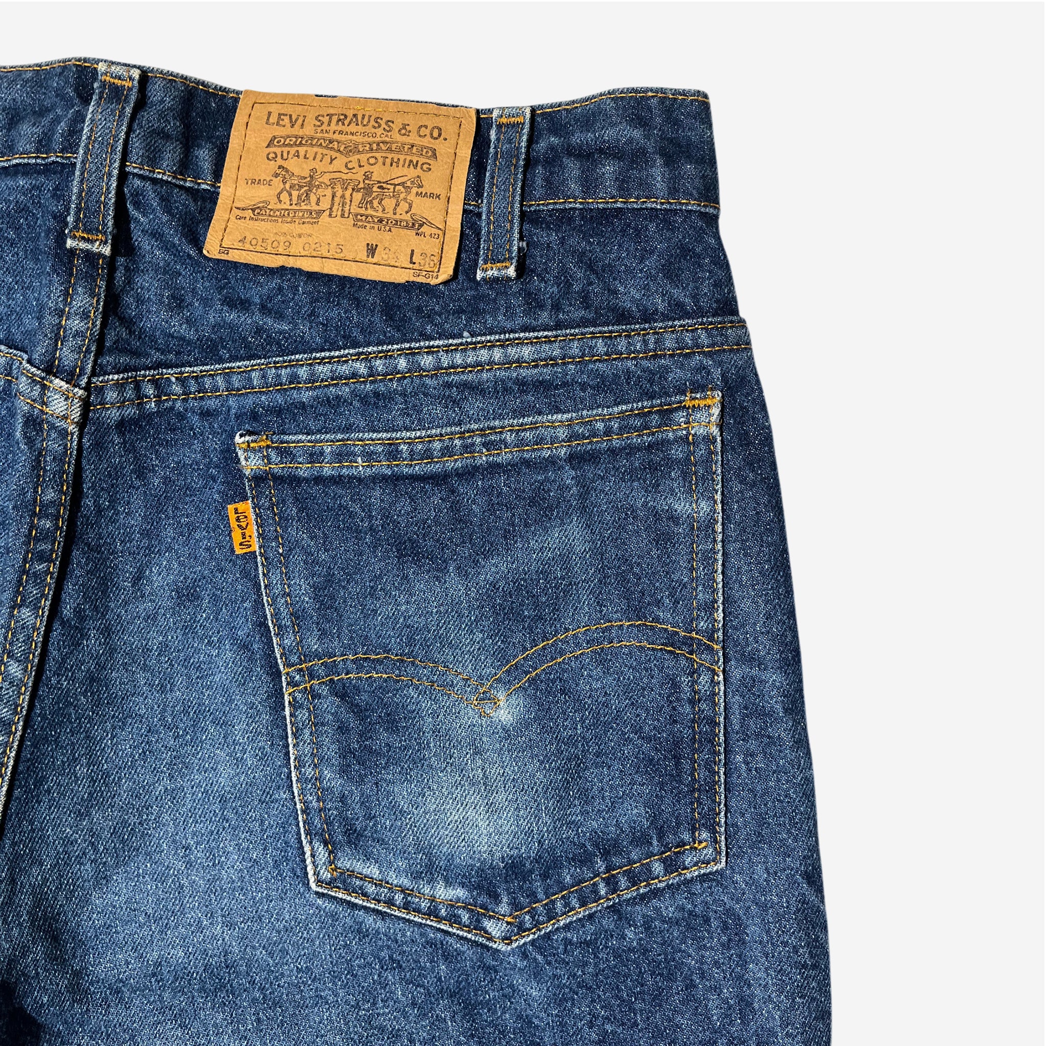 40509' Vintage Straight Leg Jeans (W34 x L36)