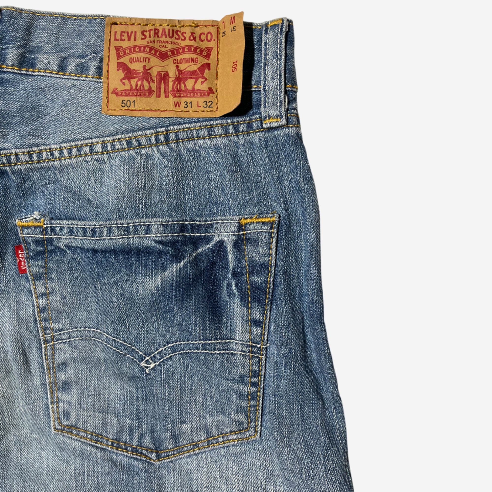 501' Original Fit "Japan Made" Jeans (W31 x L32) - Evinto