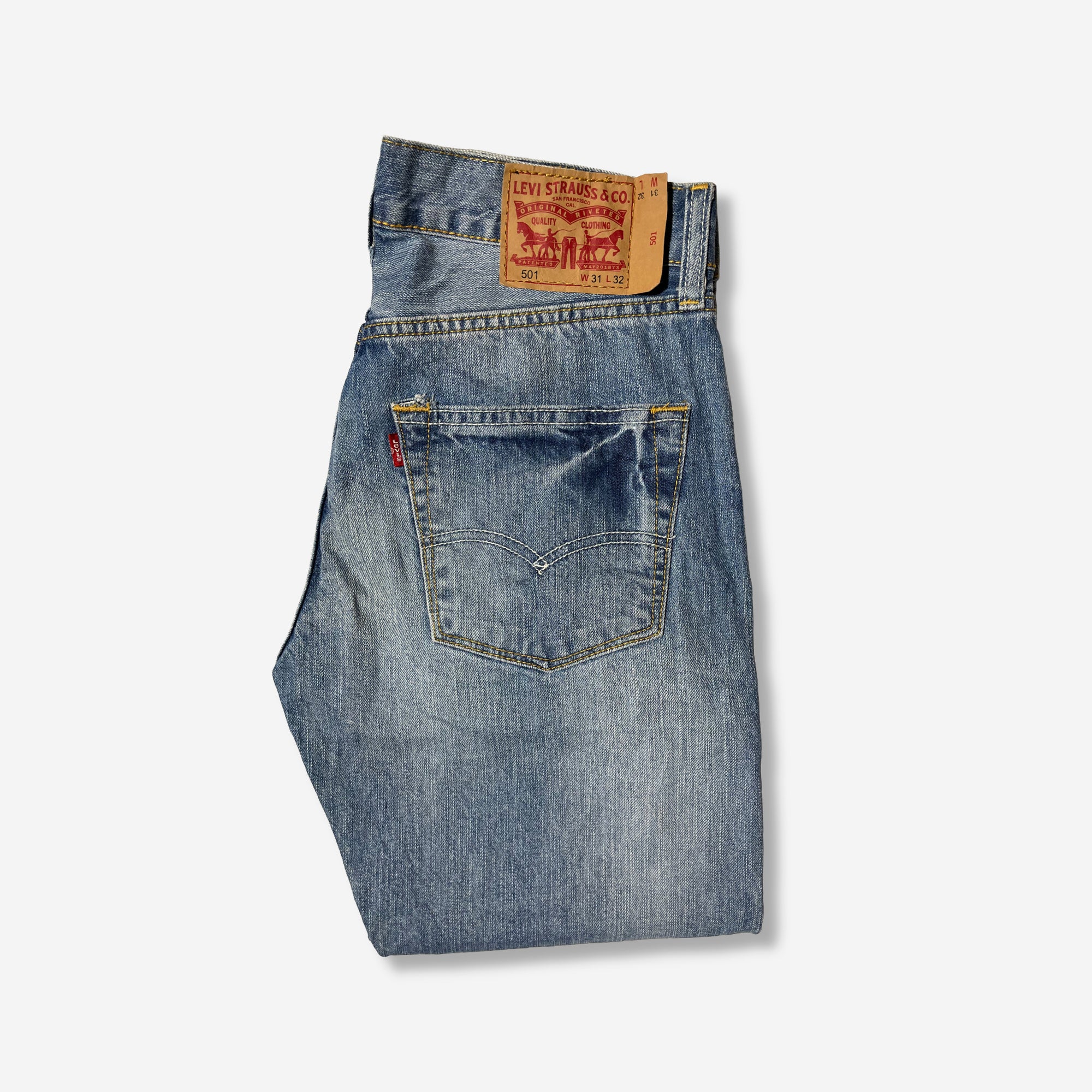 501' Original Fit "Japan Made" Jeans (W31 x L32) - Evinto