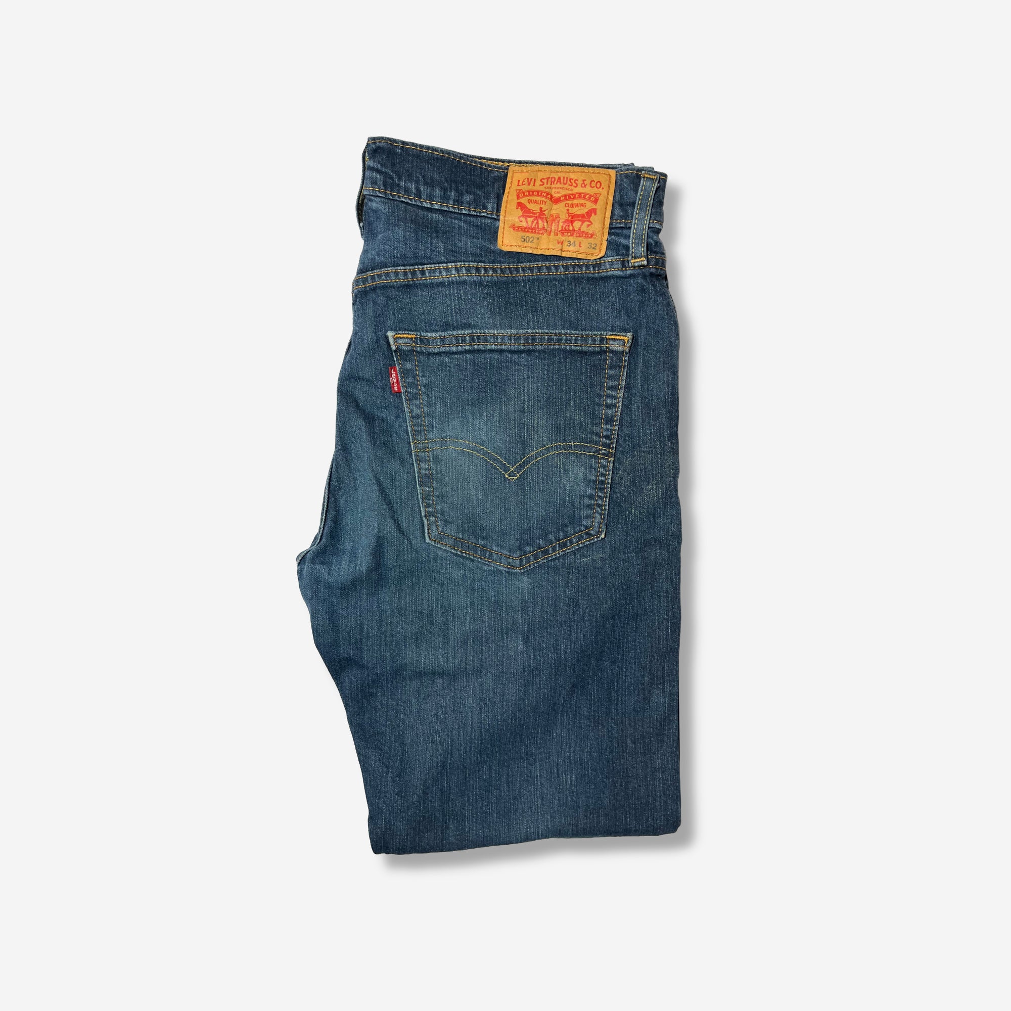 502' Tapered Fit Jeans (W34 x L32) - Evinto