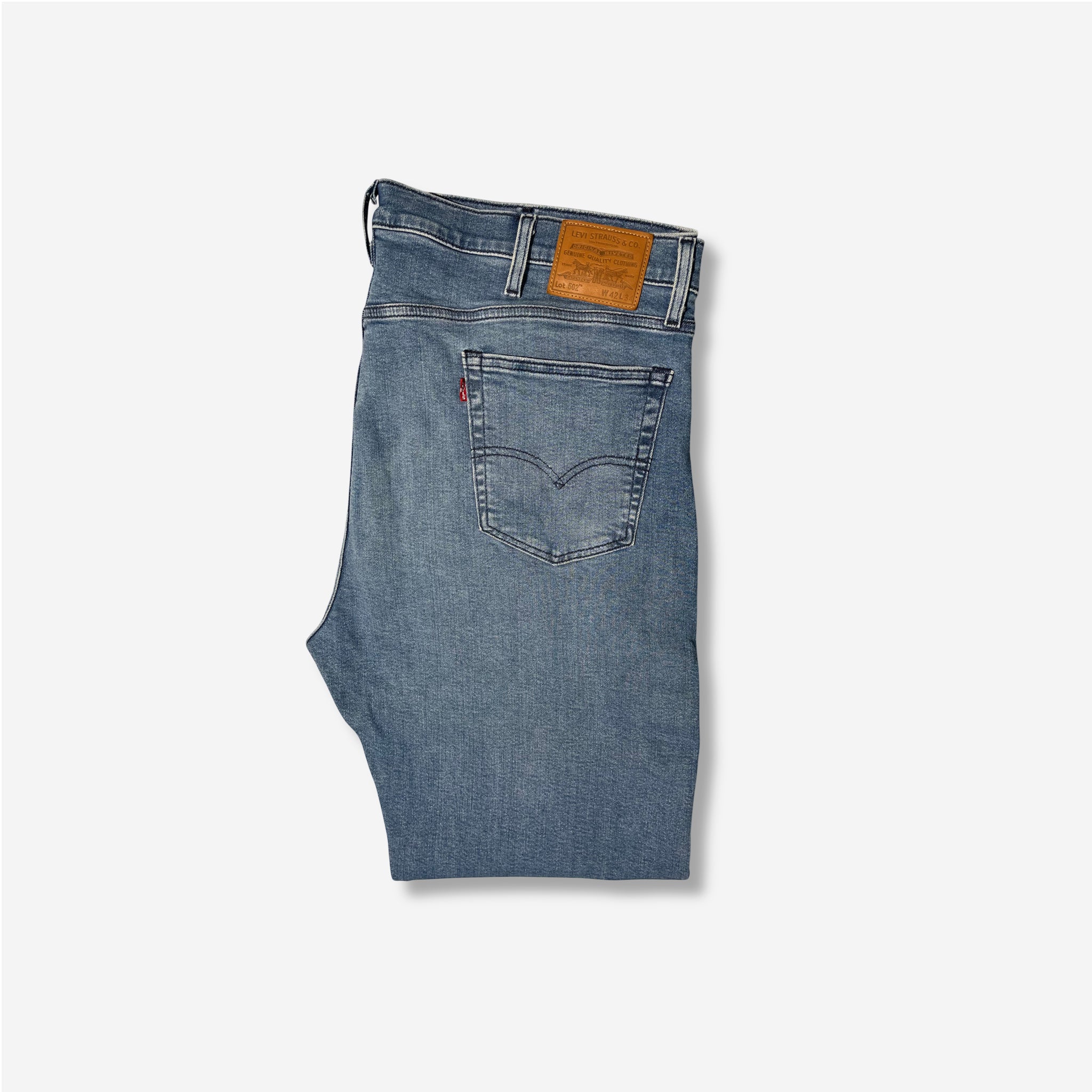 502' Tapered Fit Jeans (W42 x L34)