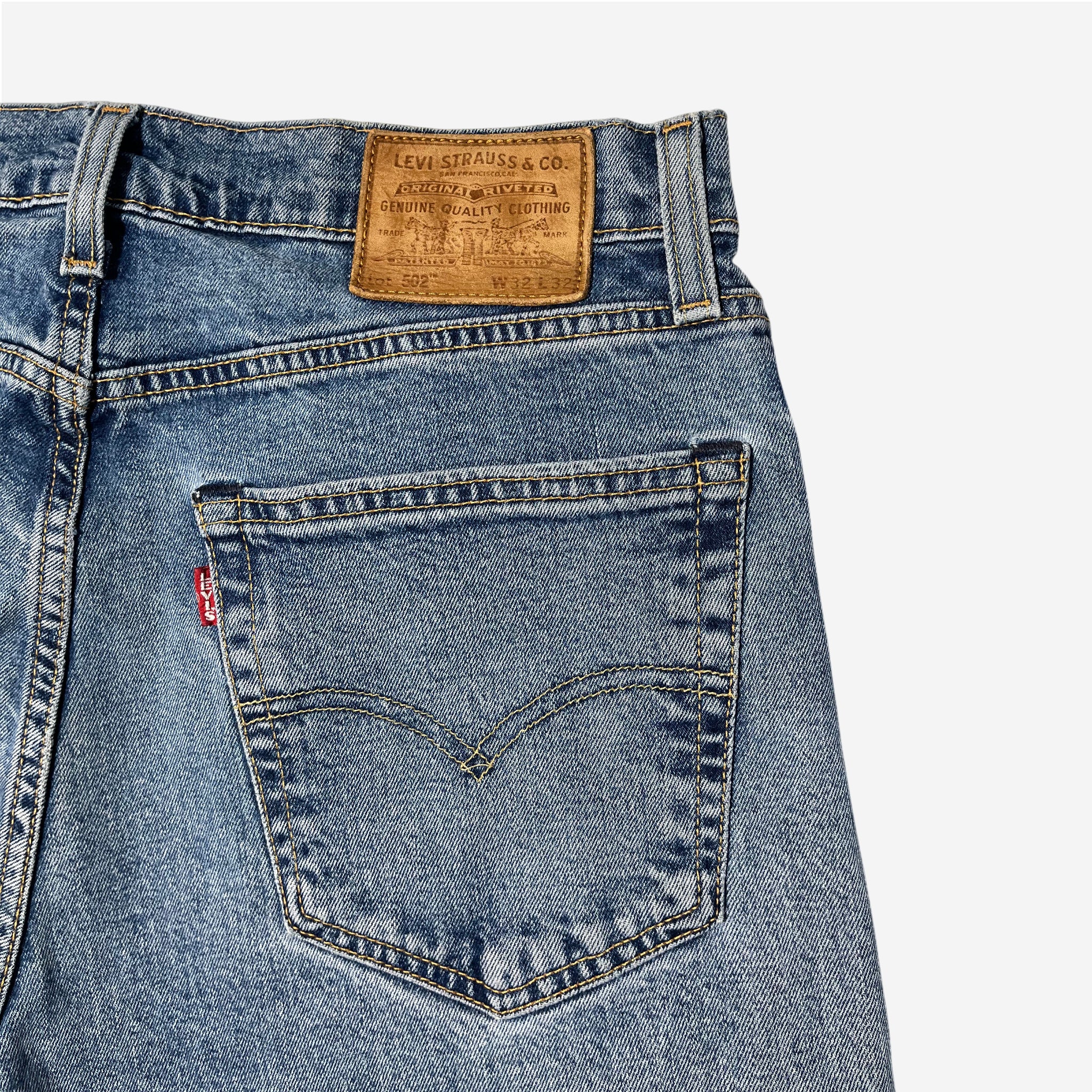 502' Tapered Fit Jeans (W32 x L32)
