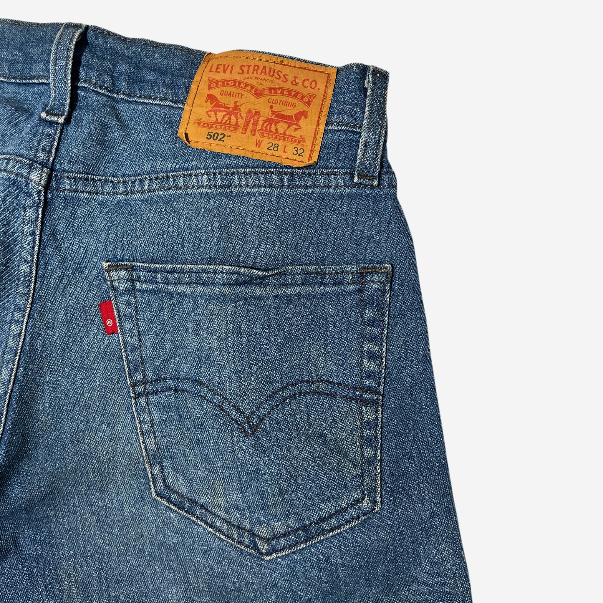 502' Tapered Fit Jeans (W28 x L32)