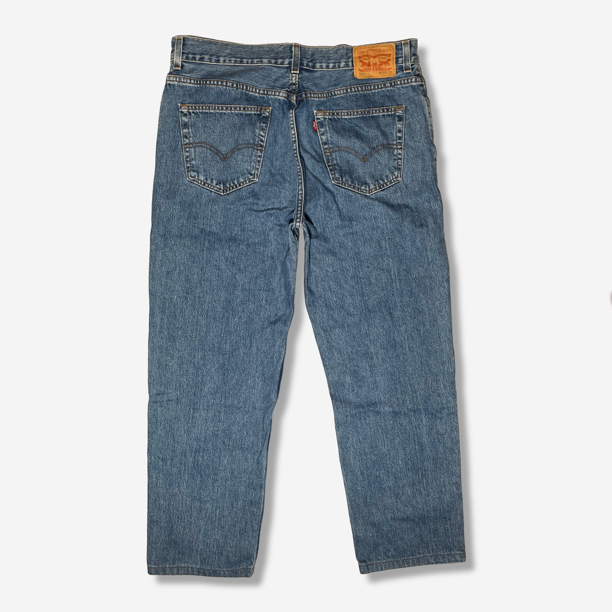 504' Regular Straight Jeans (W38 x L32)