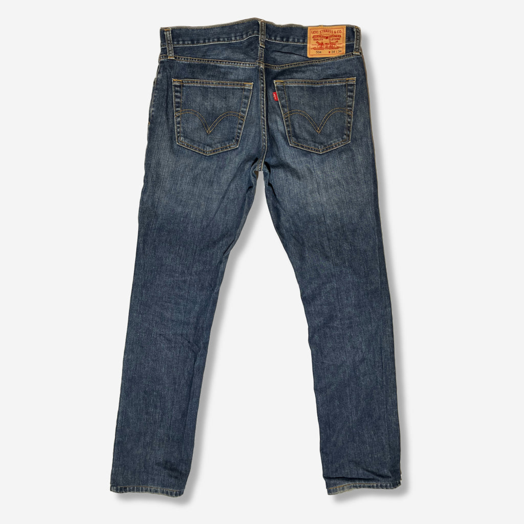 504' Regular Straight Jeans (W34 x L34) - Evinto
