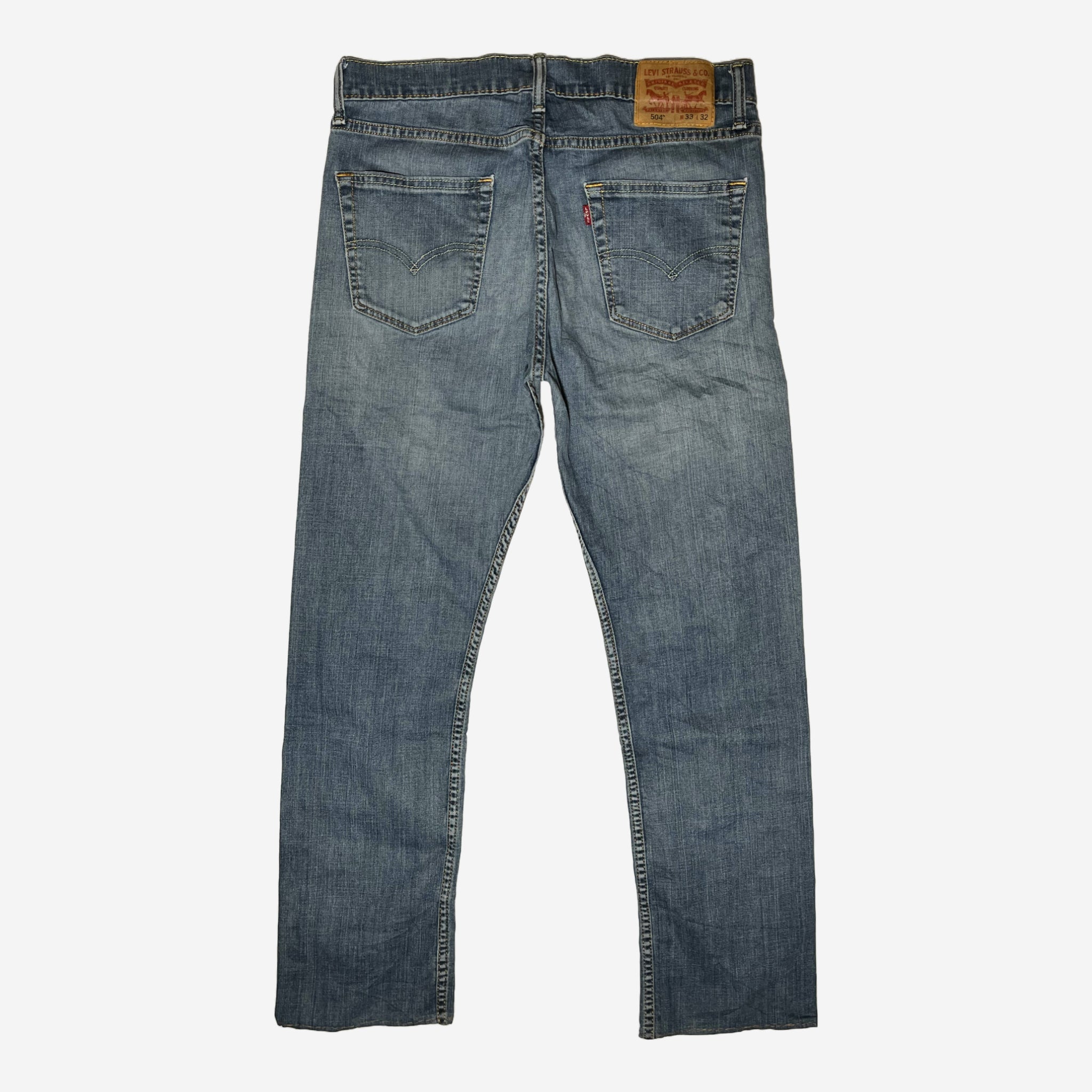504' Regular Straight Jeans (W33 x L32) - Evinto