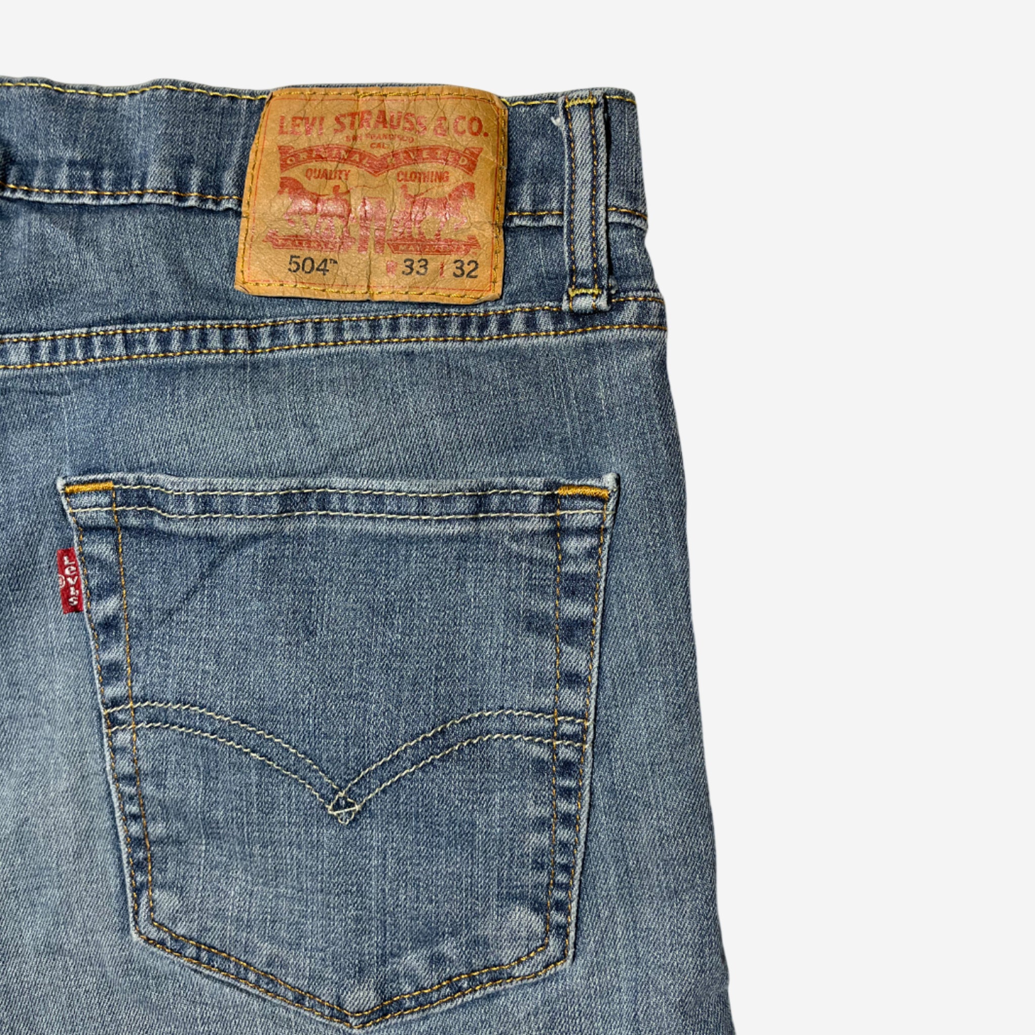 504' Regular Straight Jeans (W33 x L32) - Evinto