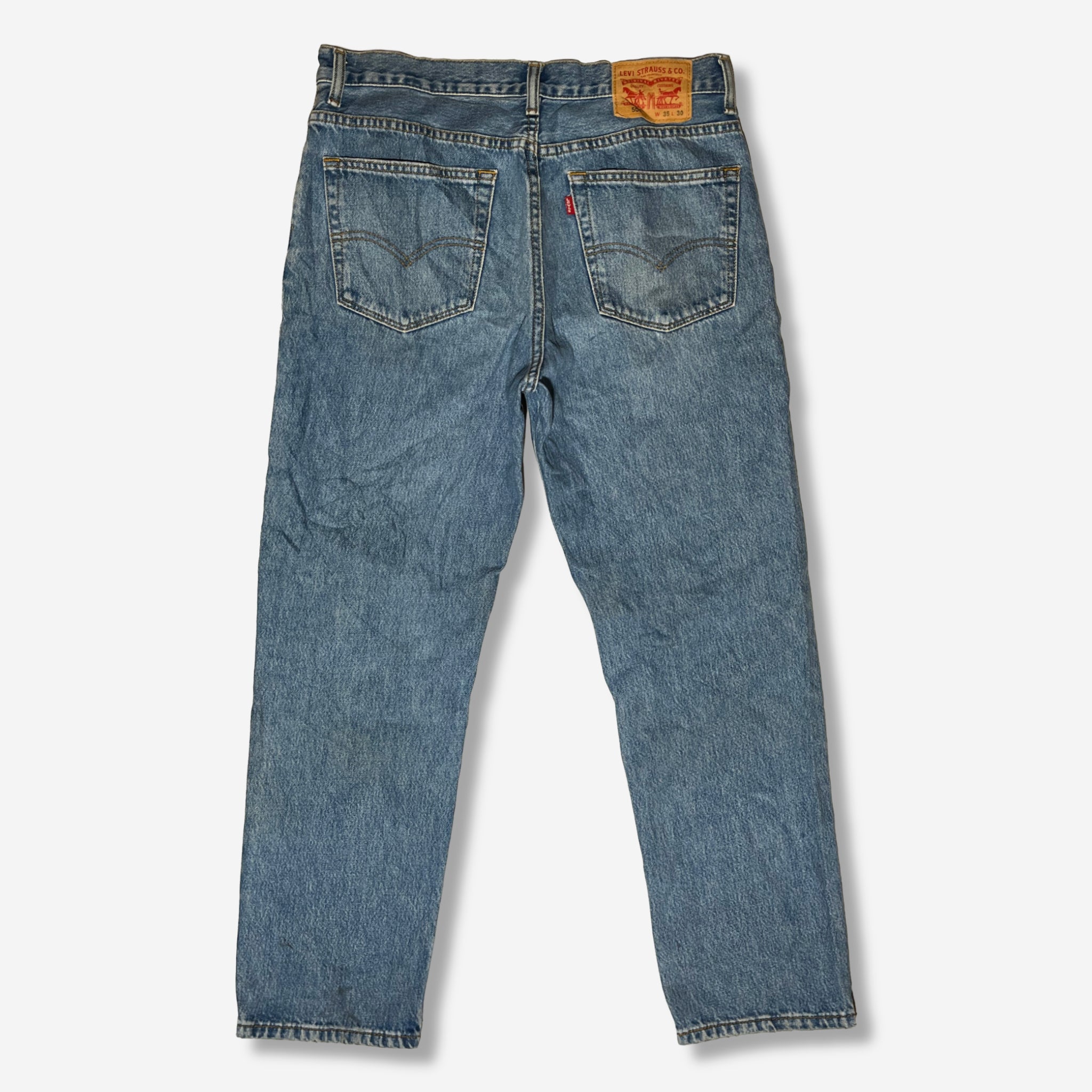 504' Regular Straight Jeans (W35 x L30) - Evinto