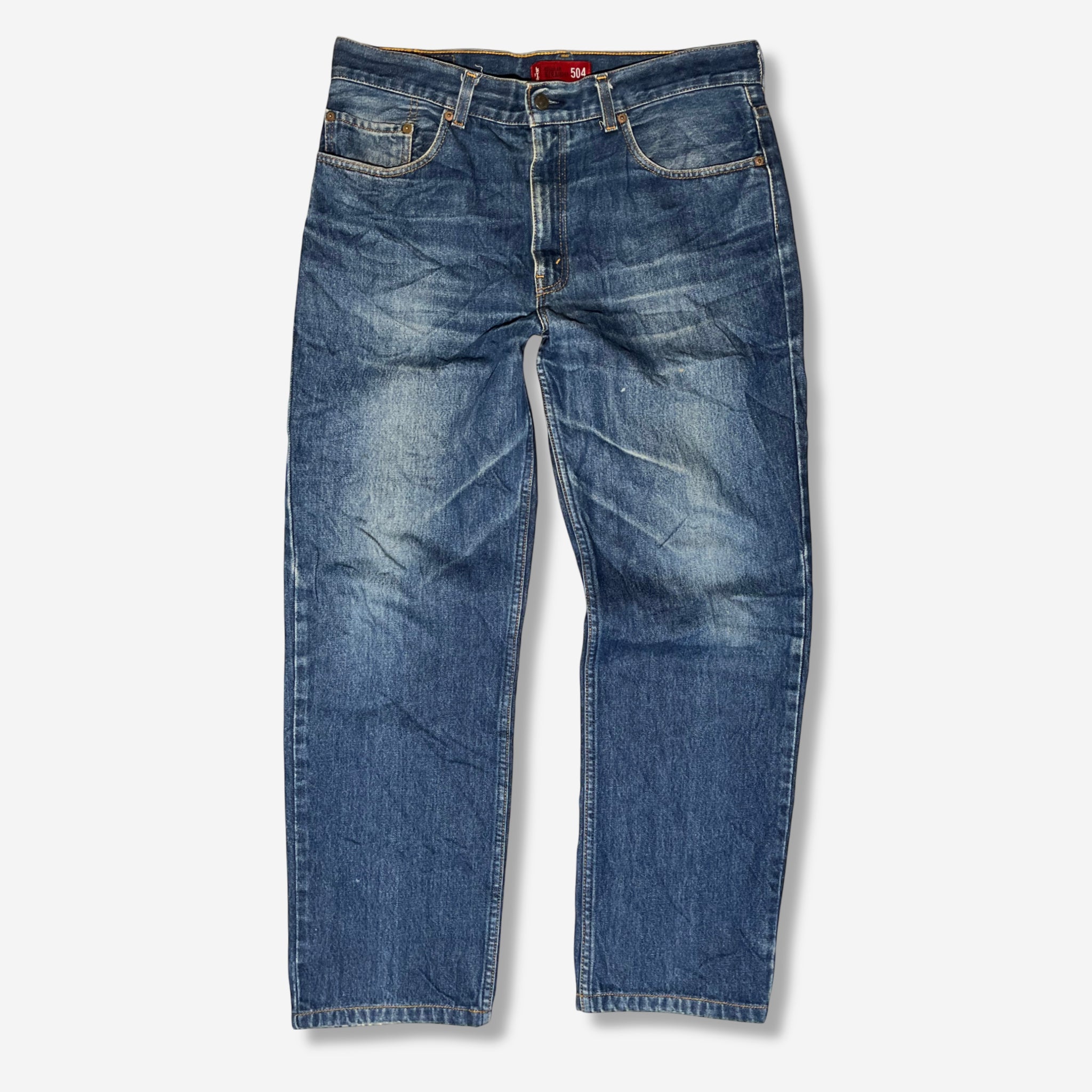 504' Regular Straight Jeans (W36 x L34) - Evinto