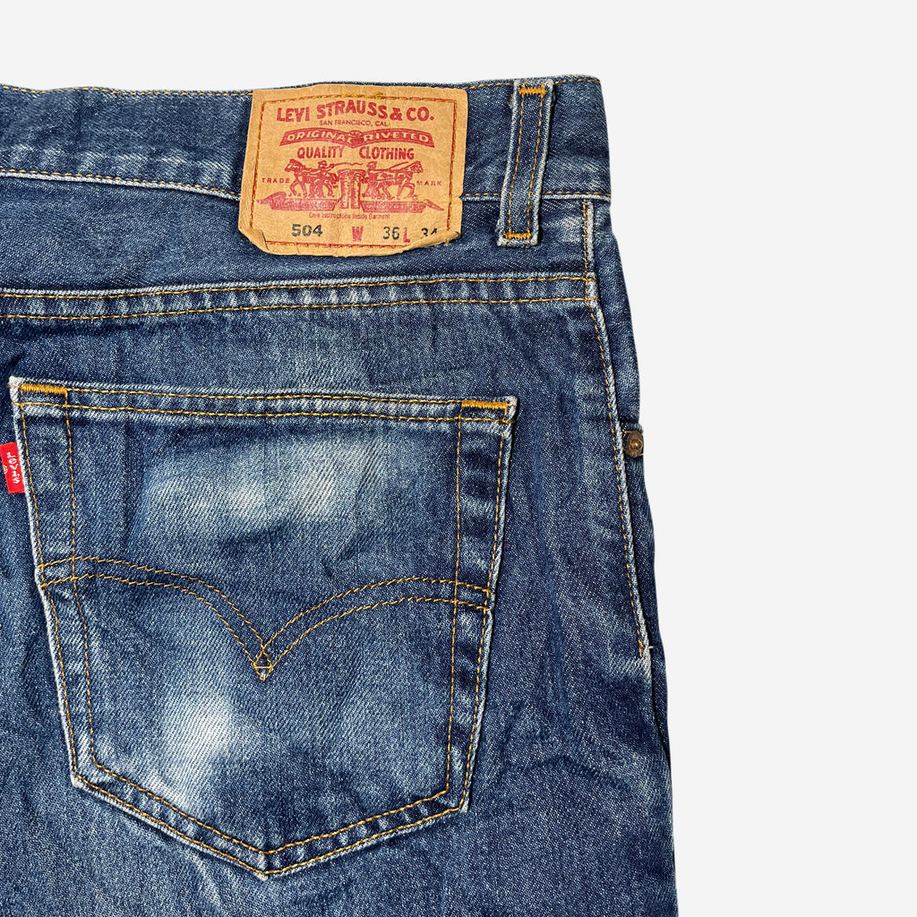 504' Regular Straight Jeans (W36 x L34) - Evinto