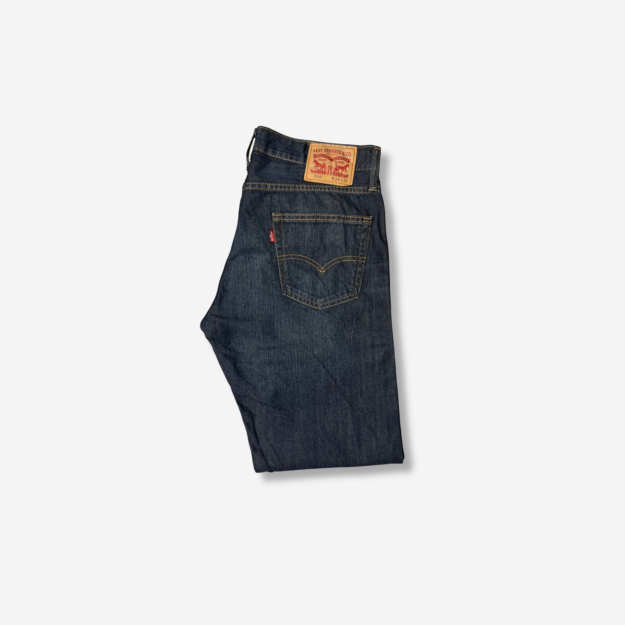 504' Regular Straight Jeans (W34 x L32)
