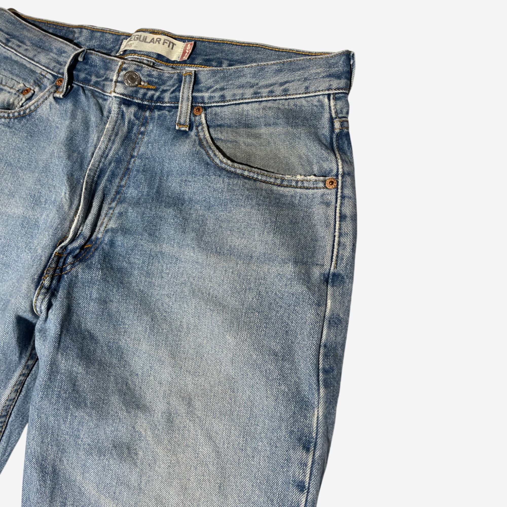 505' Regular Fit Jeans (W33 x L30) - Evinto