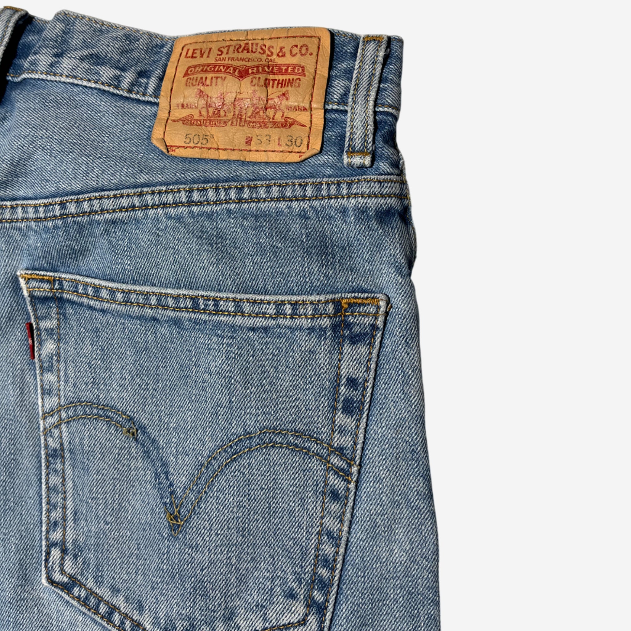 505' Regular Fit Jeans (W33 x L30) - Evinto