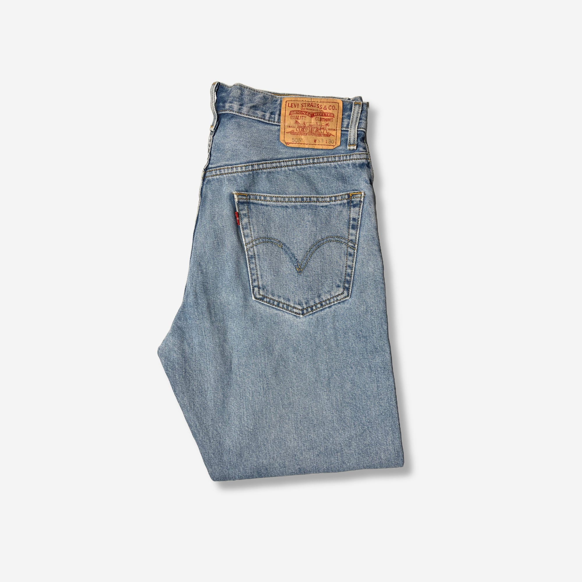505' Regular Fit Jeans (W33 x L30) - Evinto