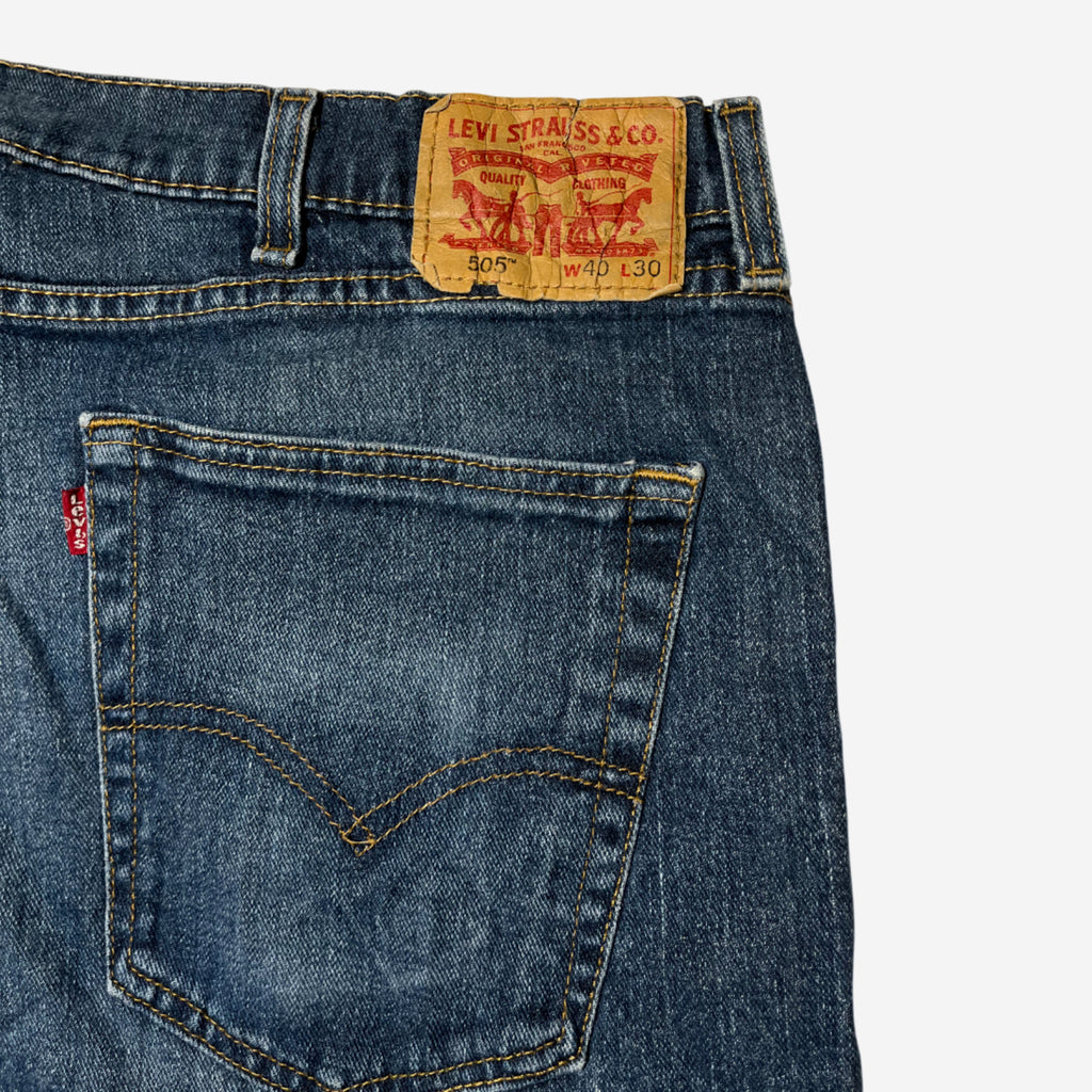 505' Straight Fit Jeans (W40 x L30) - Evinto