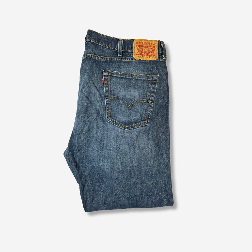 505' Straight Fit Jeans (W40 x L30) - Evinto
