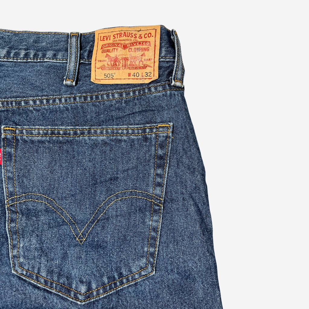 505' Straight Fit Jeans (W40 x L30) - Evinto