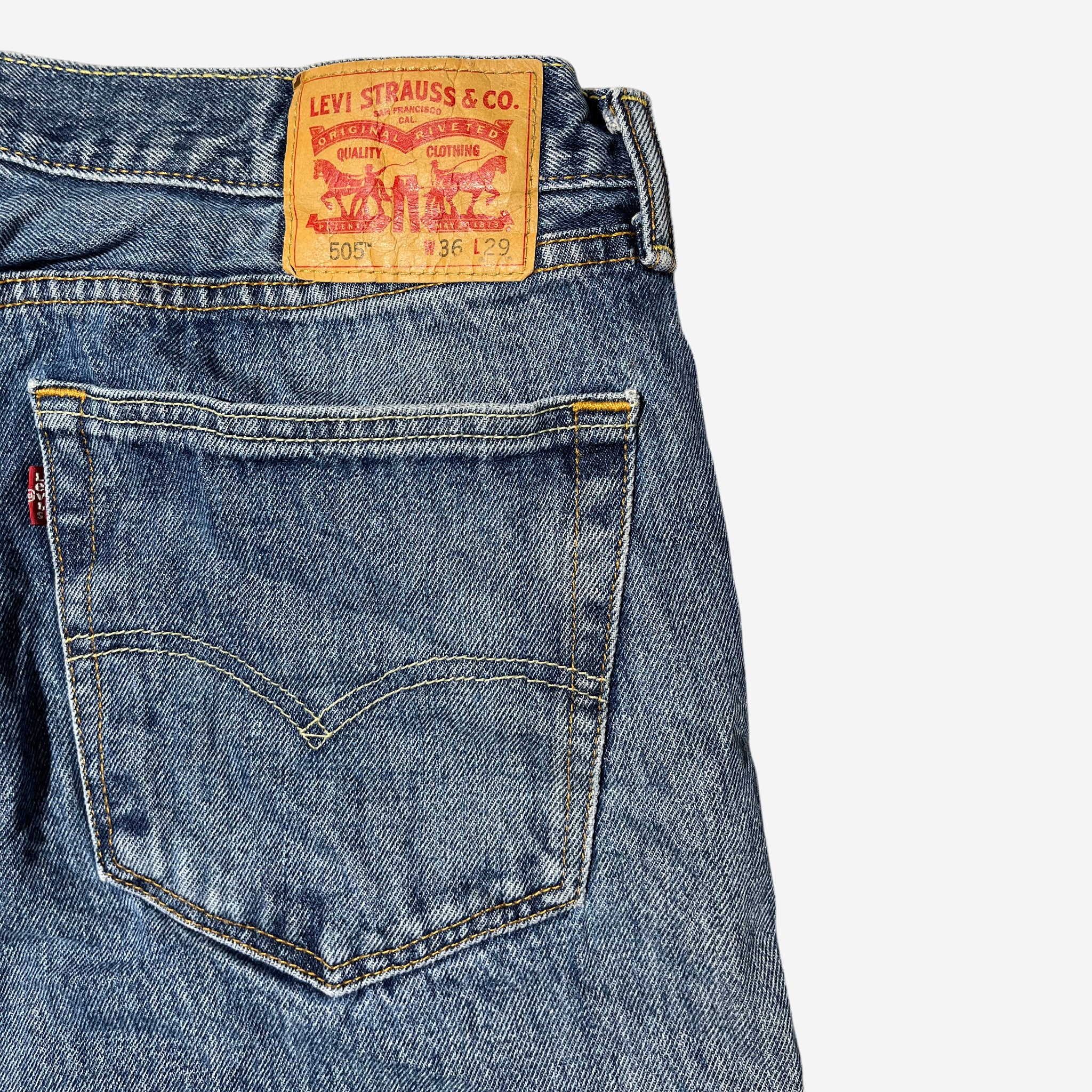 505' Regular Fit Jeans (W36 x L29) - Evinto
