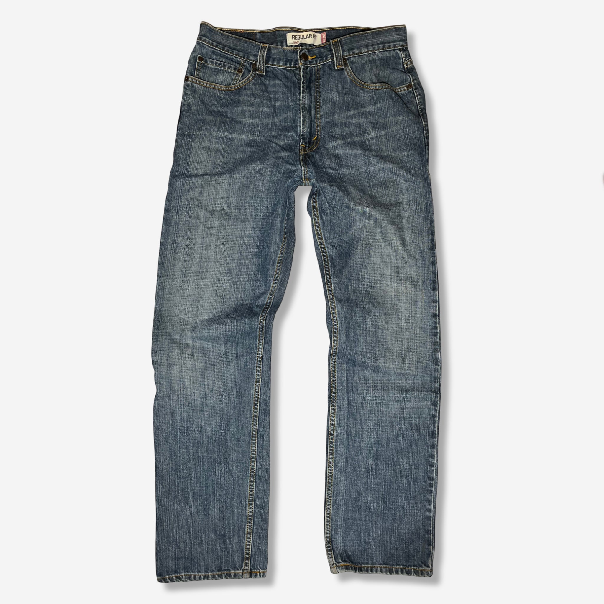 505' Regular Fit Jeans (W34 x L34) - Evinto