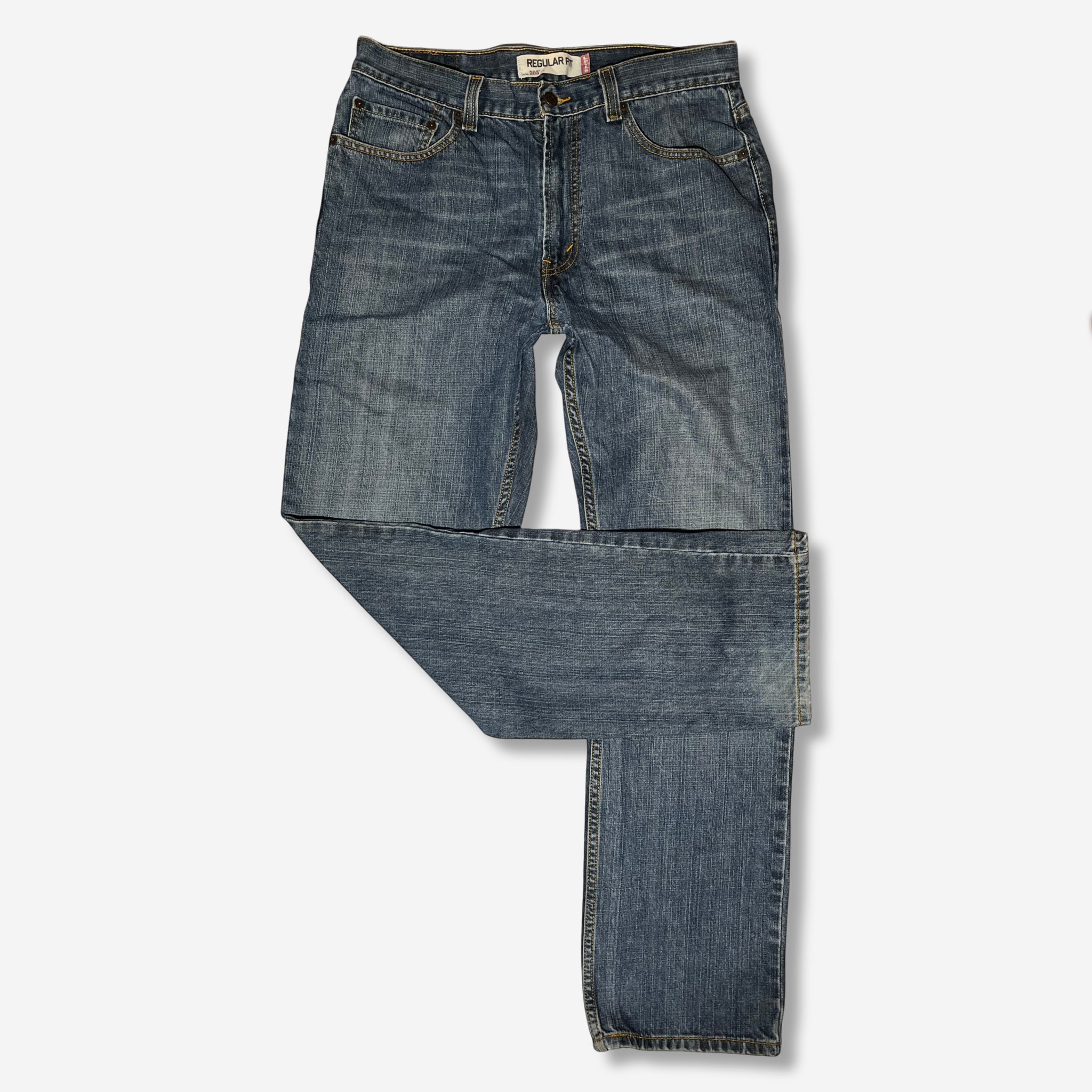 505' Regular Fit Jeans (W34 x L34) - Evinto