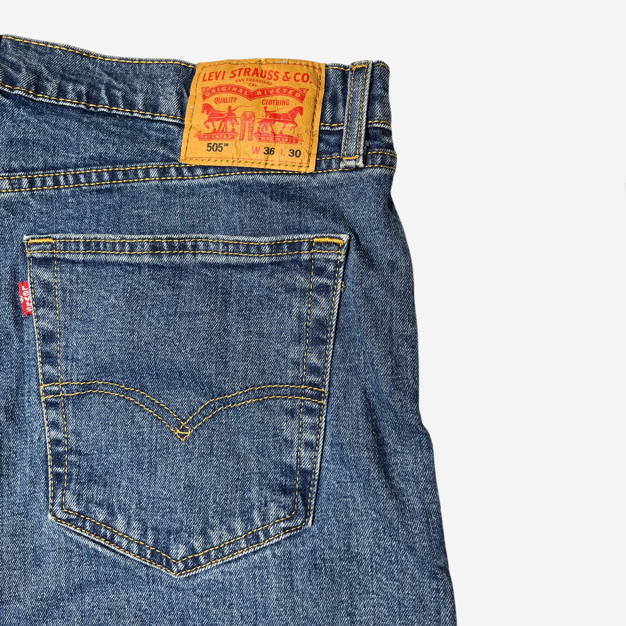 505' Regular Fit Jeans (W36 x L30) - Evinto