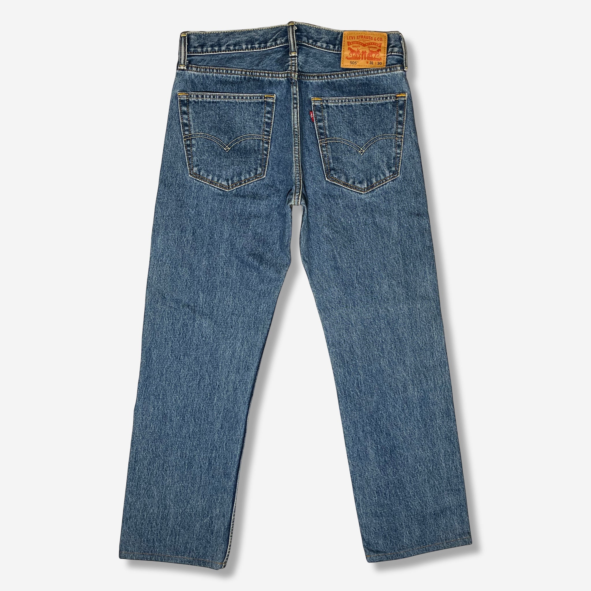 505' Regular Fit Jeans (W31 x L29) - Evinto