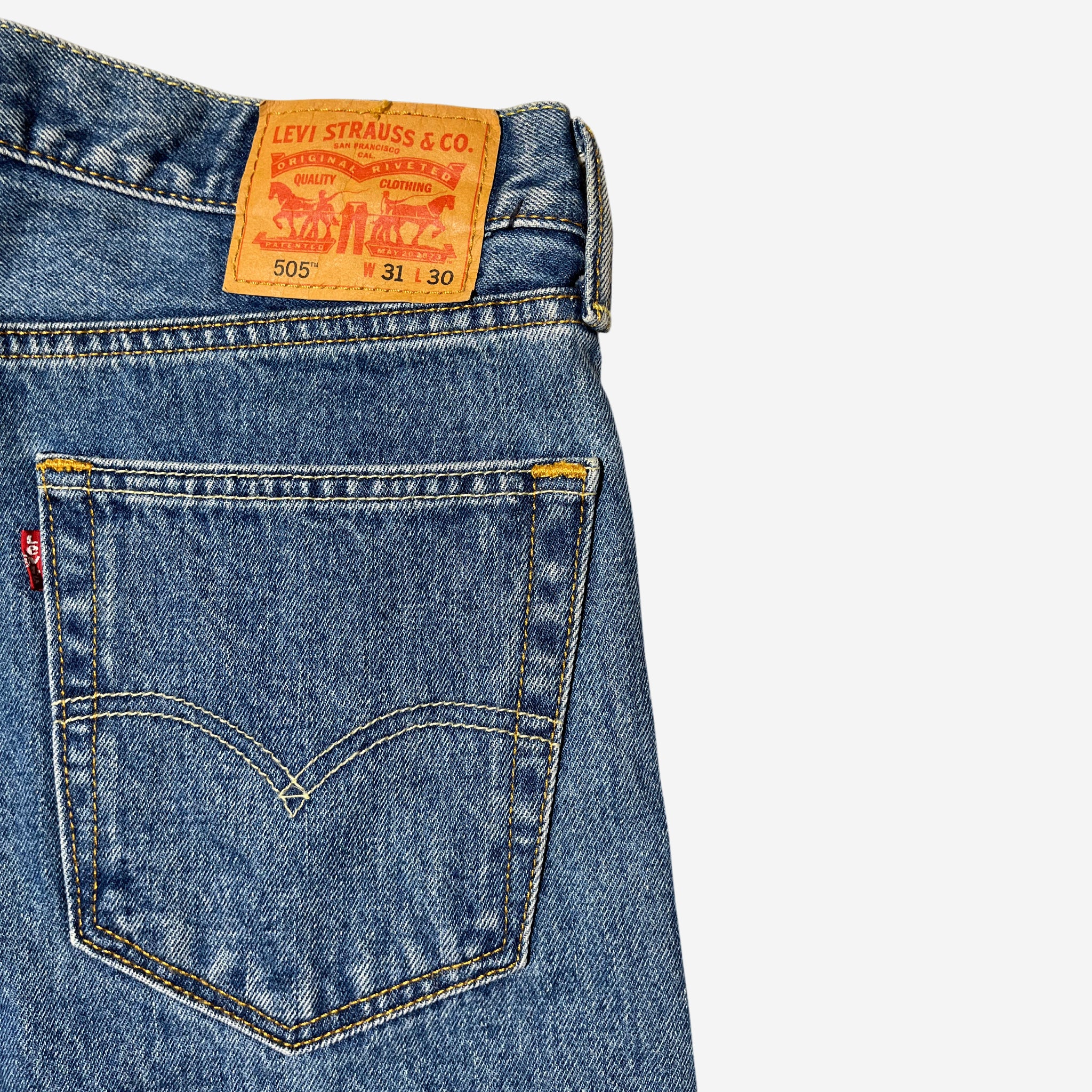 505' Regular Fit Jeans (W31 x L29) - Evinto