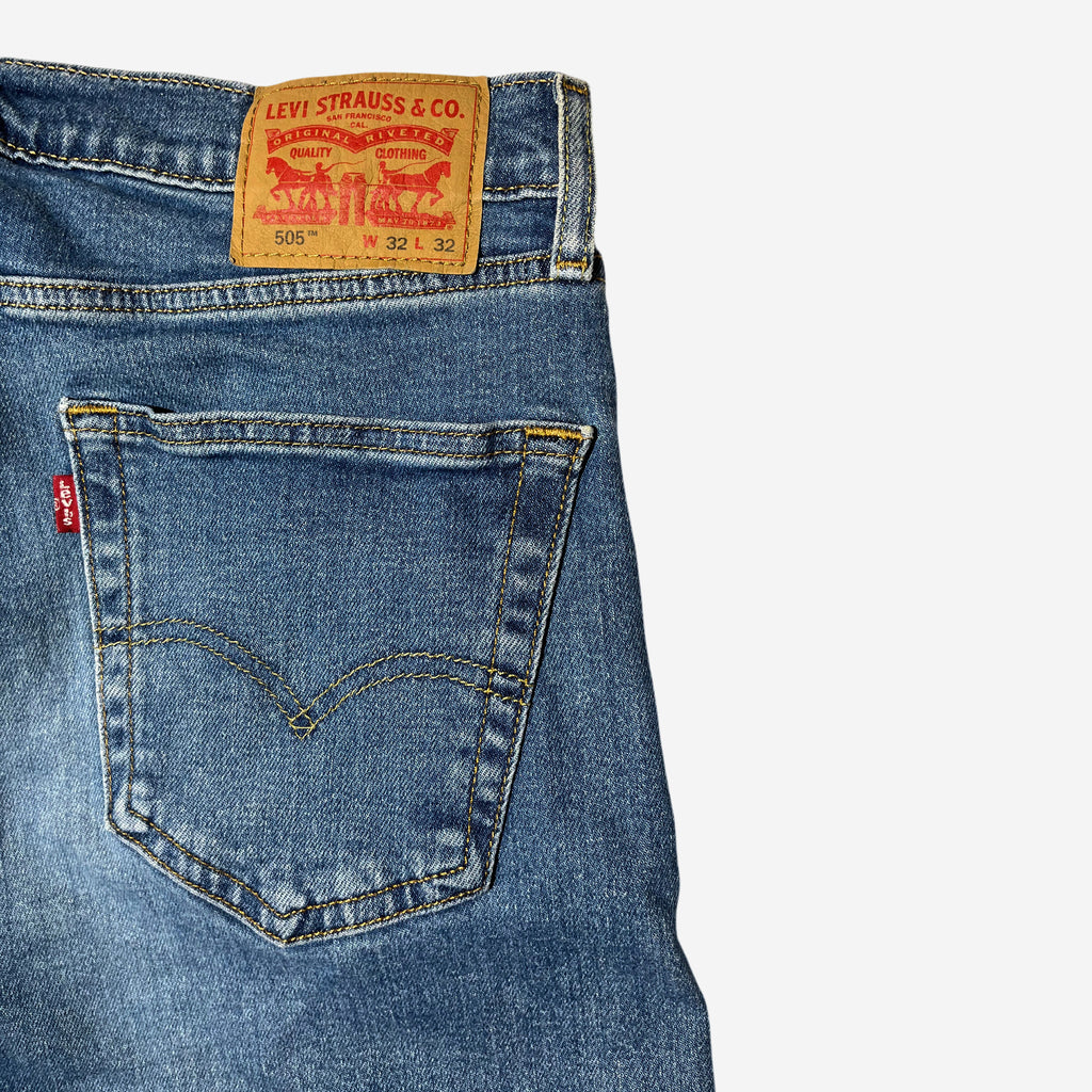 505' Regular Fit Jeans (W32 x L32) - Evinto