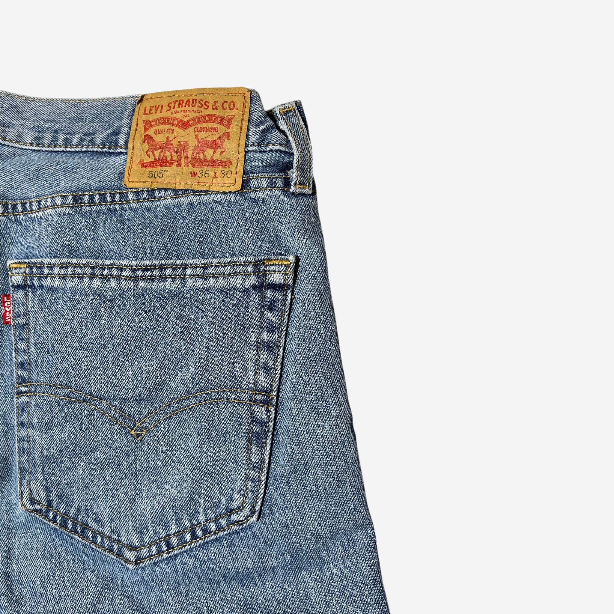 505' Regular Fit Jeans (W36 x L30) - Evinto