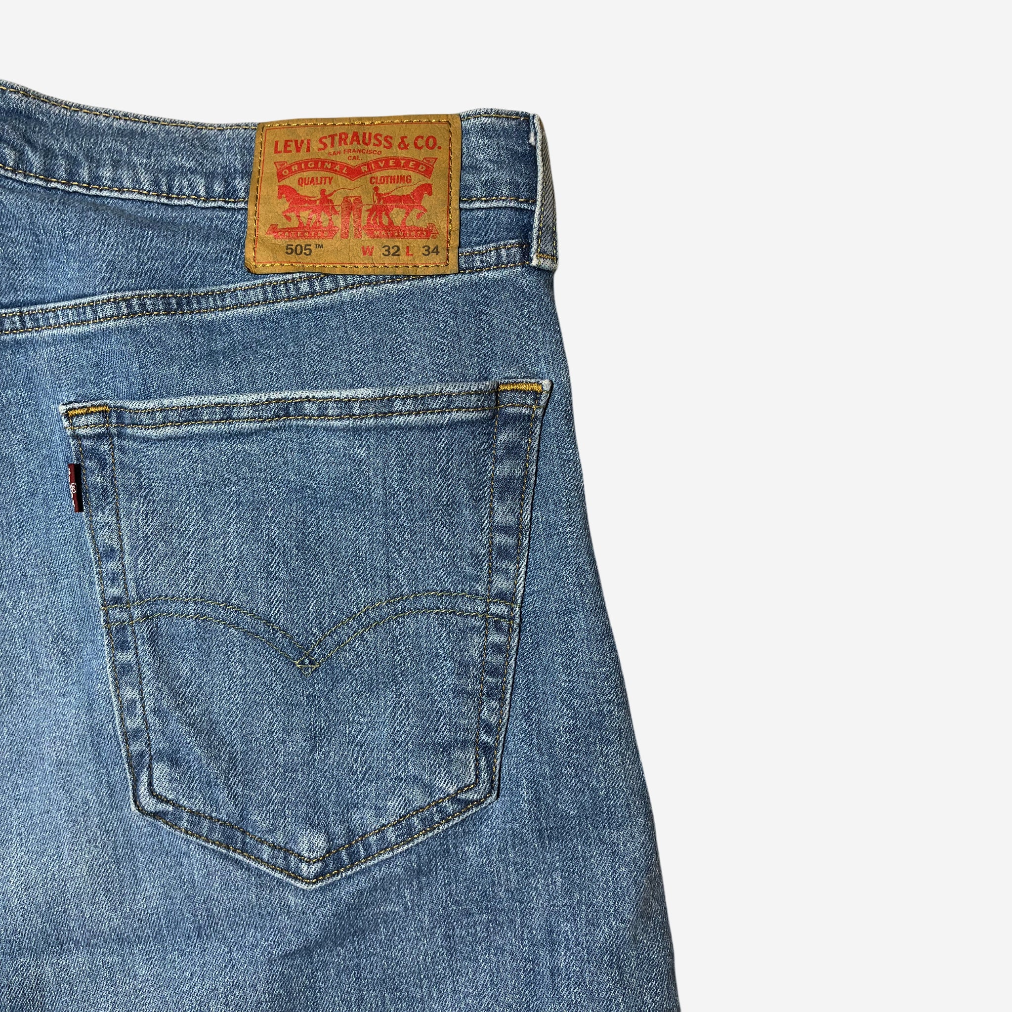 505' Regular Fit Jeans (W32 x L34)