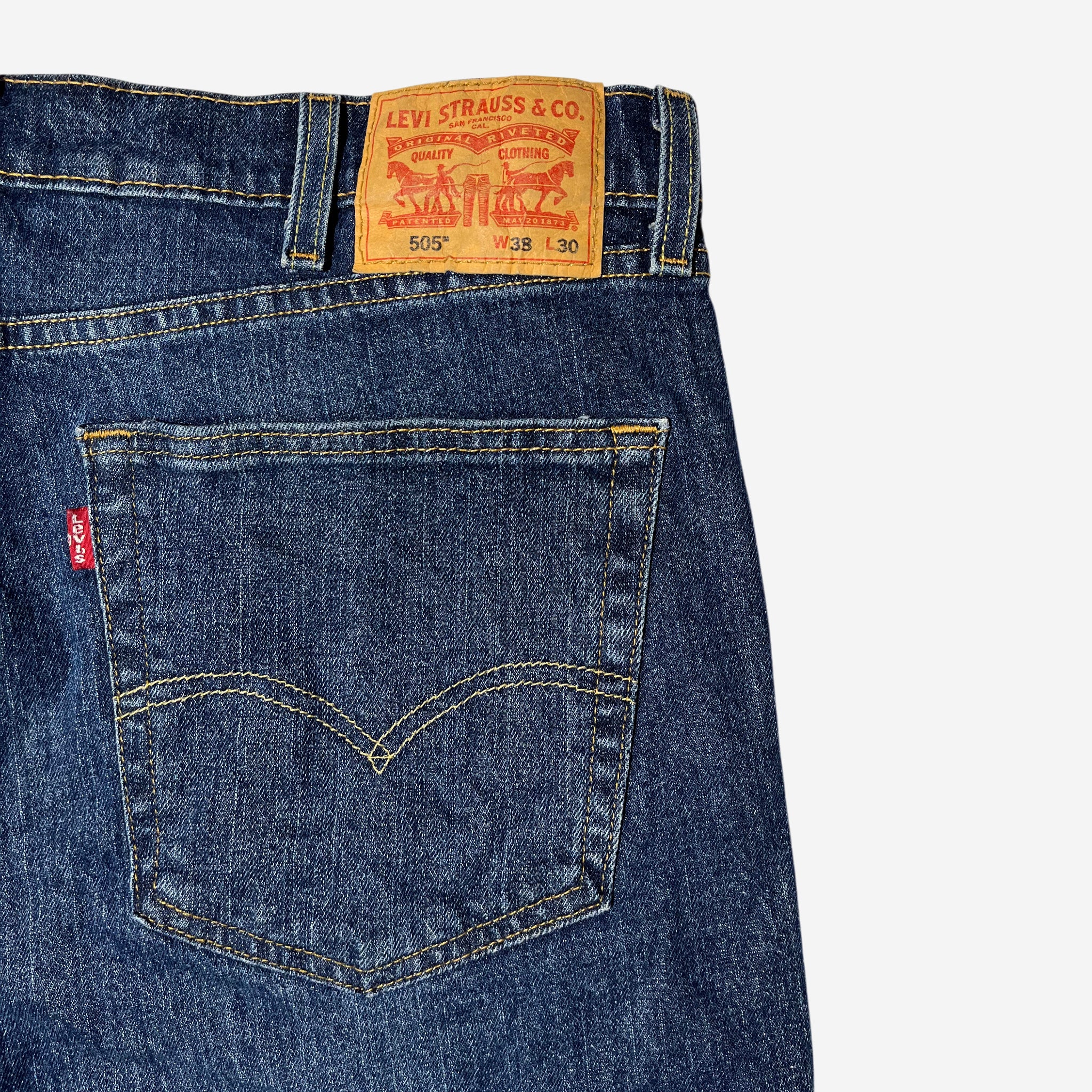 505' Regular Fit Jeans (W38 x L30)