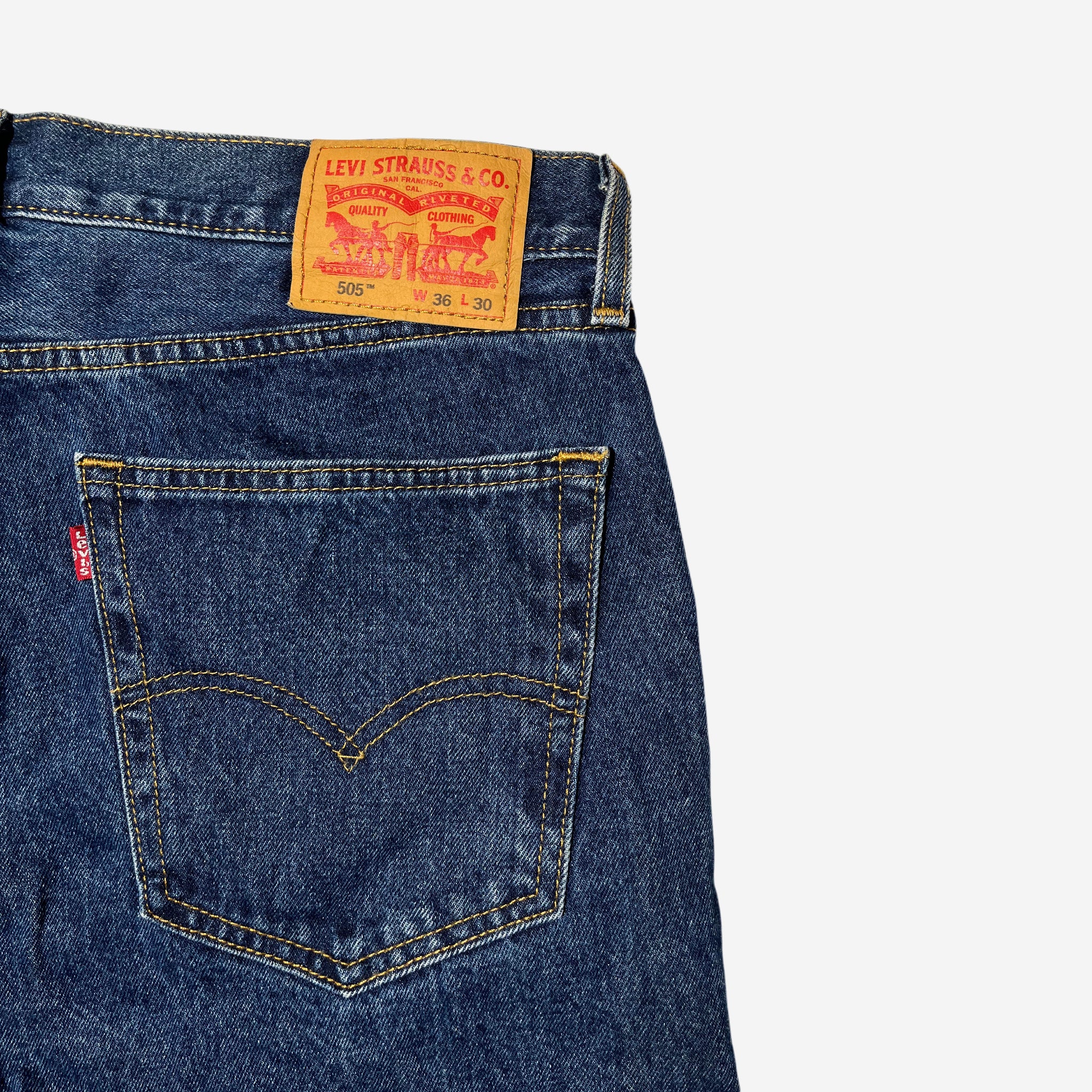 505' Regular Fit Jeans (W36 x L30)