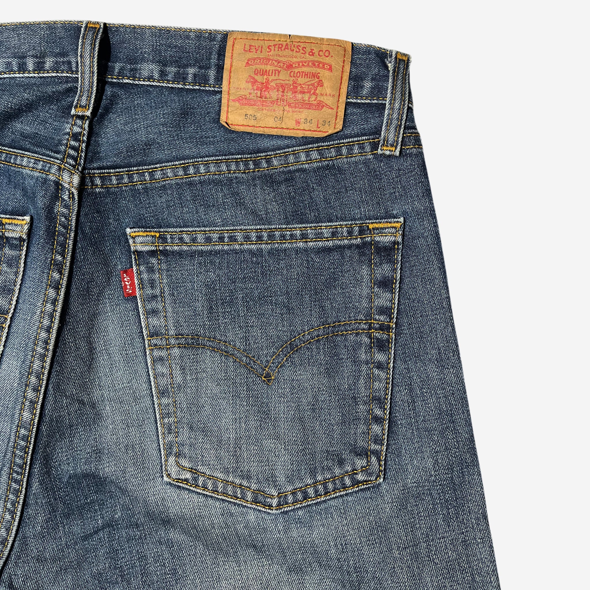 505' Regular Fit Jeans (W34 x L34)