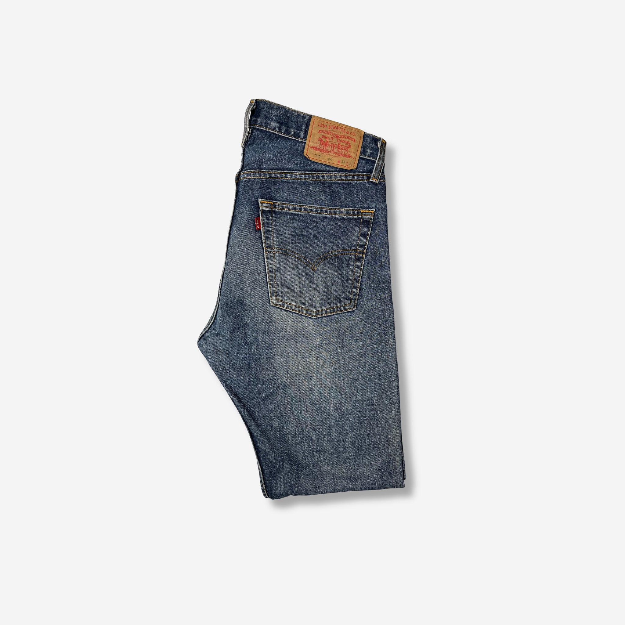 505' Regular Fit Jeans (W34 x L34)