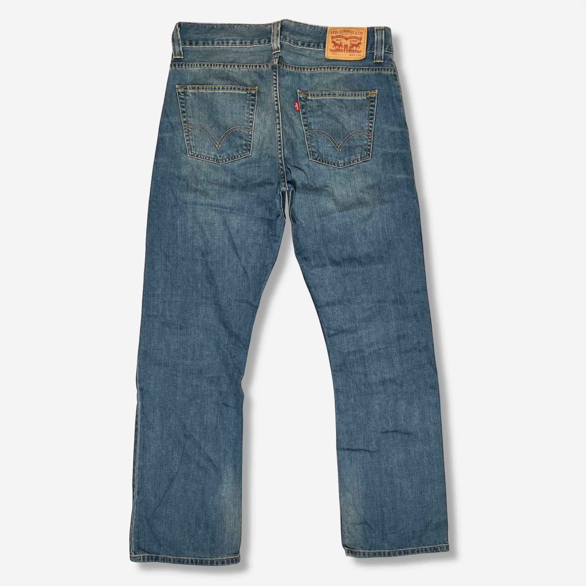 506' Straight Fit Jeans (W34 x L32) - Evinto
