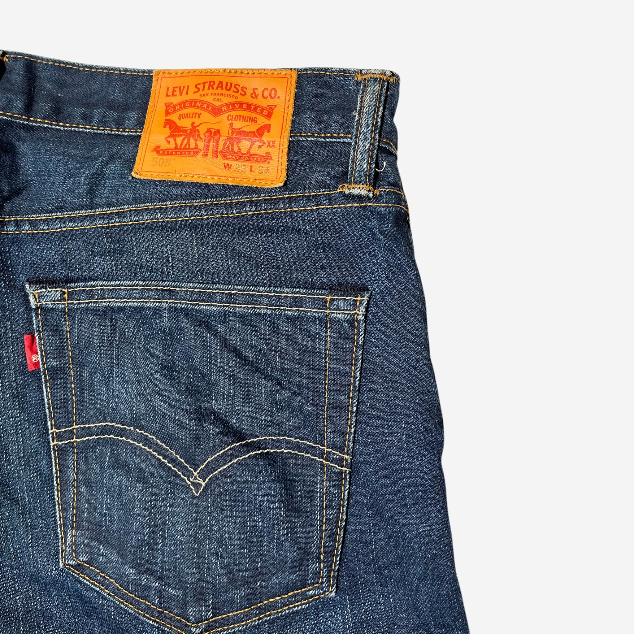 508' Vintage Straight Fit Jeans (W32 x L34)
