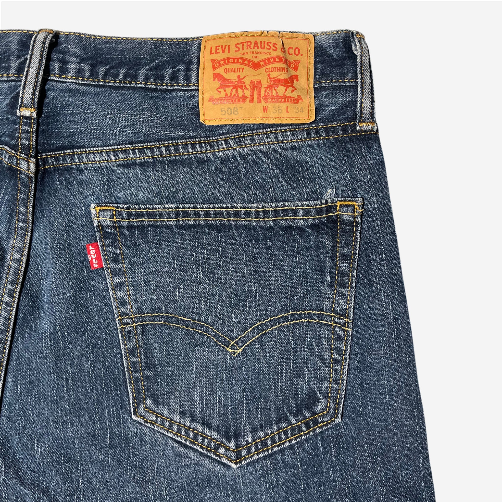 508' Straight Fit Jeans (W36 x L34)