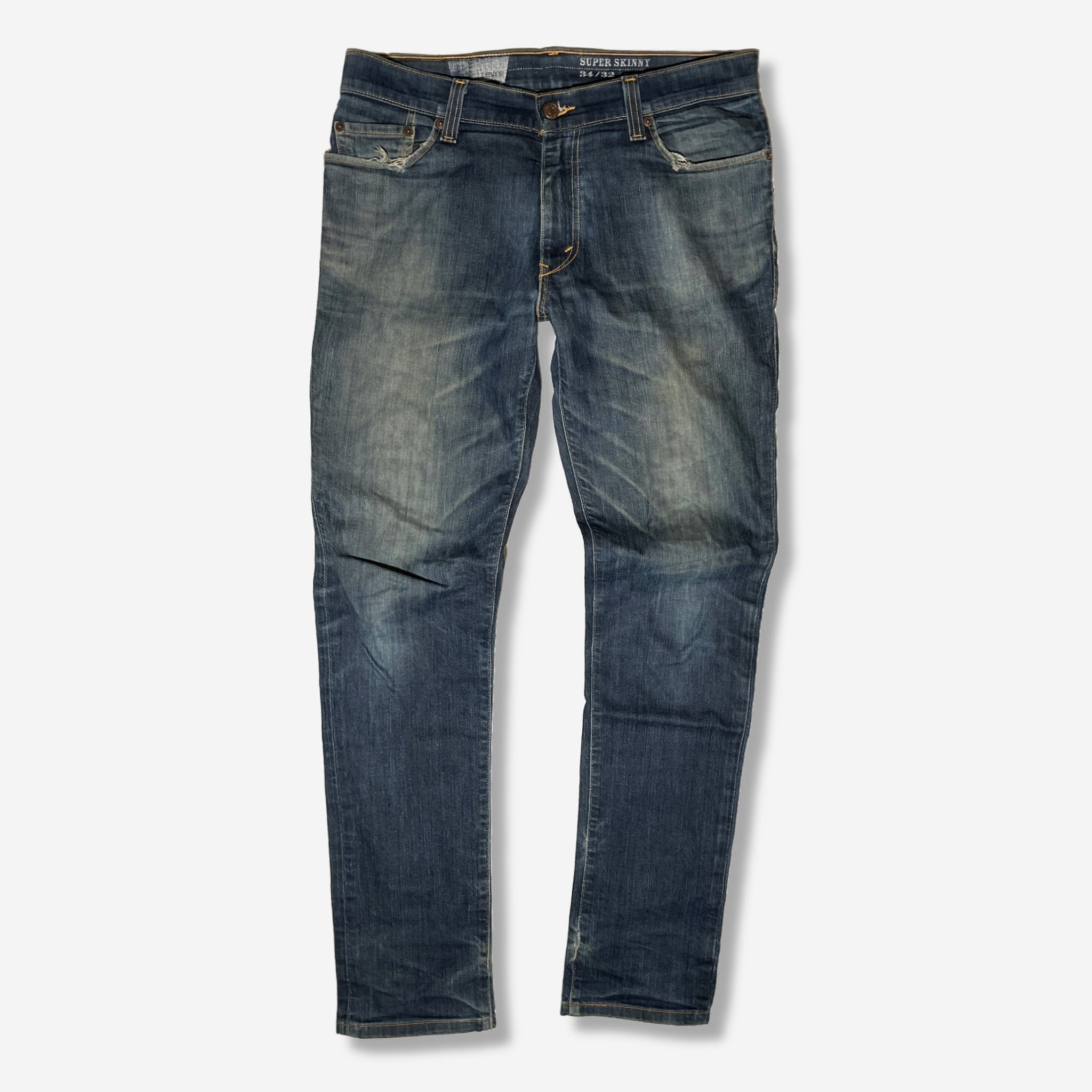 510' Skinny Fit Jeans (W34 x L32) - Evinto