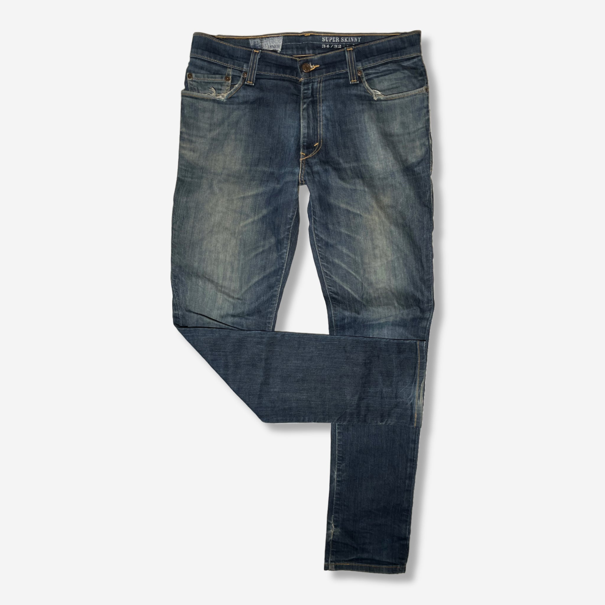 510' Skinny Fit Jeans (W34 x L32) - Evinto