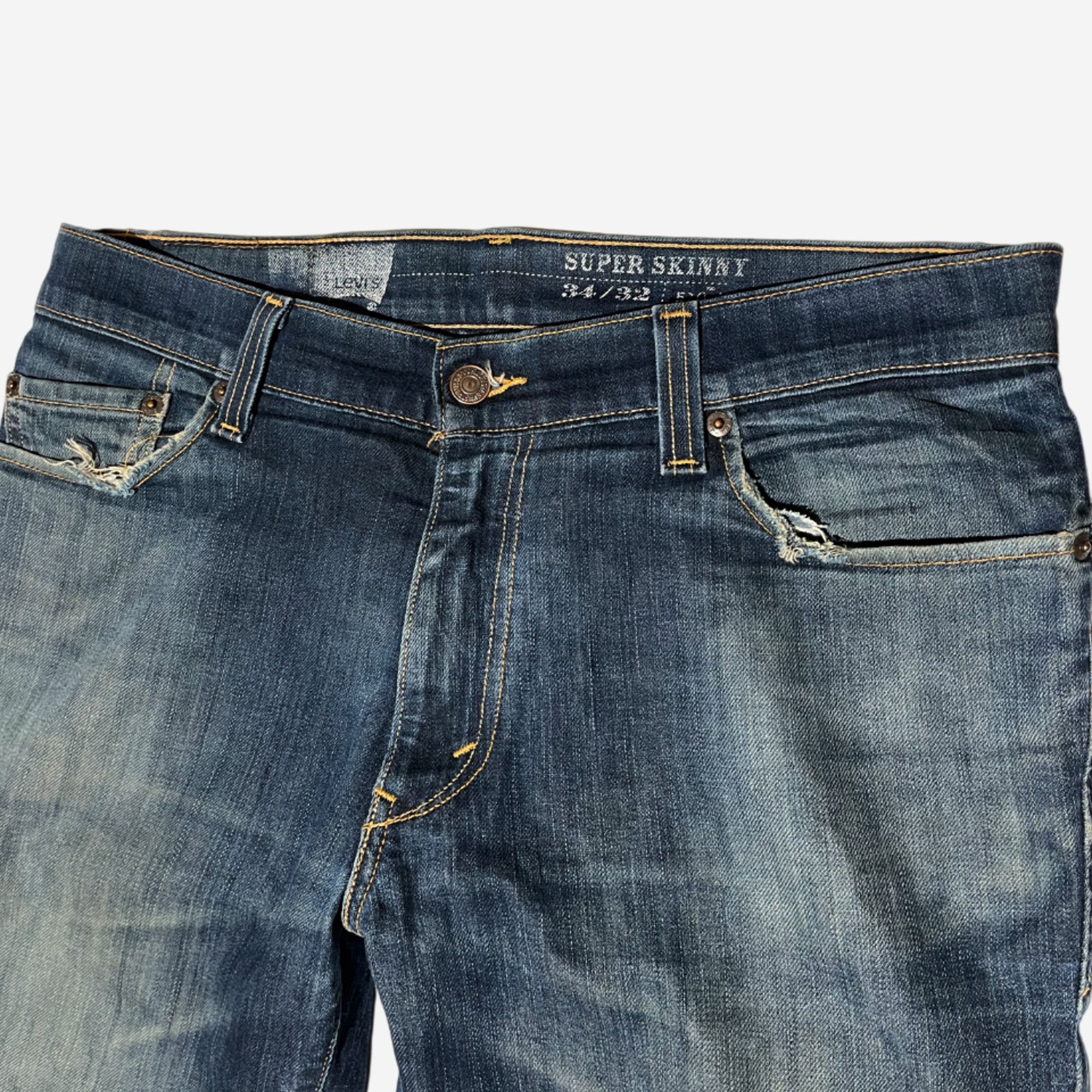 510' Skinny Fit Jeans (W34 x L32) - Evinto